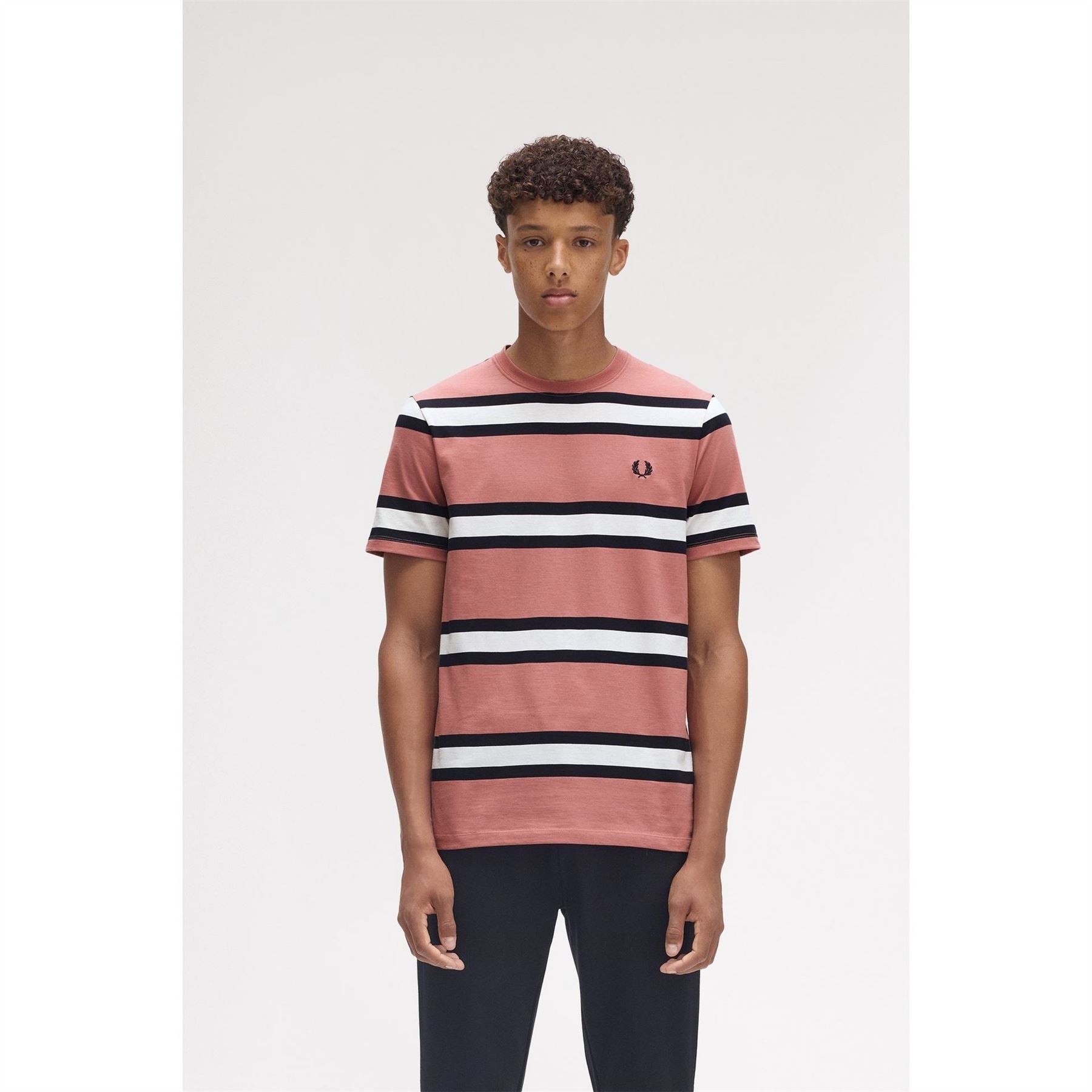 Fred Perry Bold Stripe Regular Fit T-Shirt