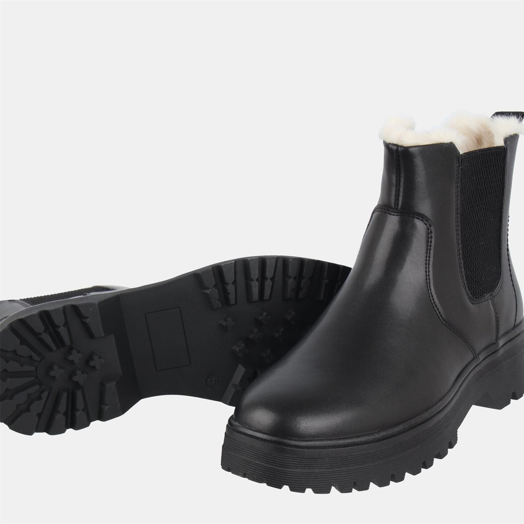Jack Wills Fur Chelsea Boots
