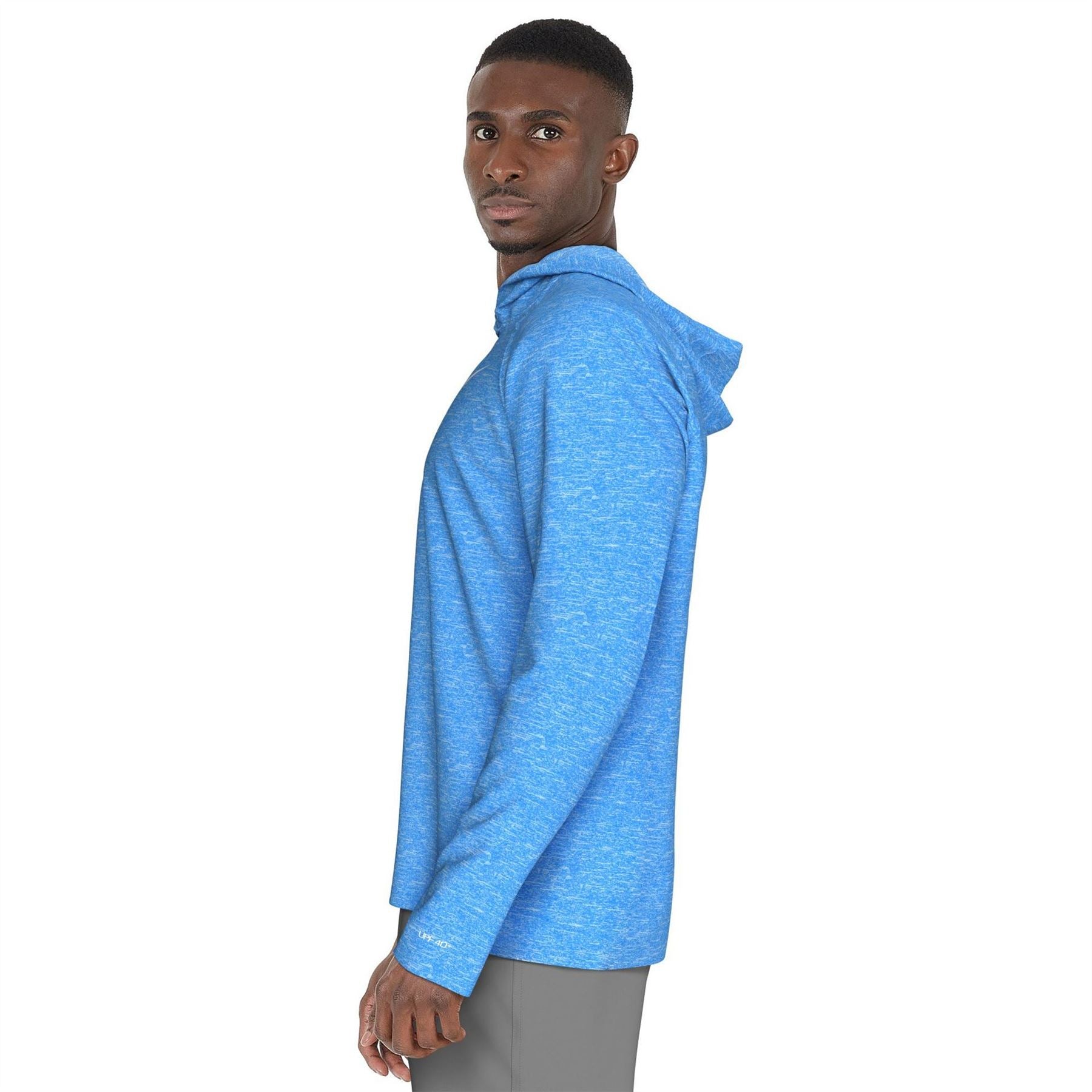 Nike Mens Swim Hydroguard Essential Dri Fit Uv Long Sleeve Hooded Top