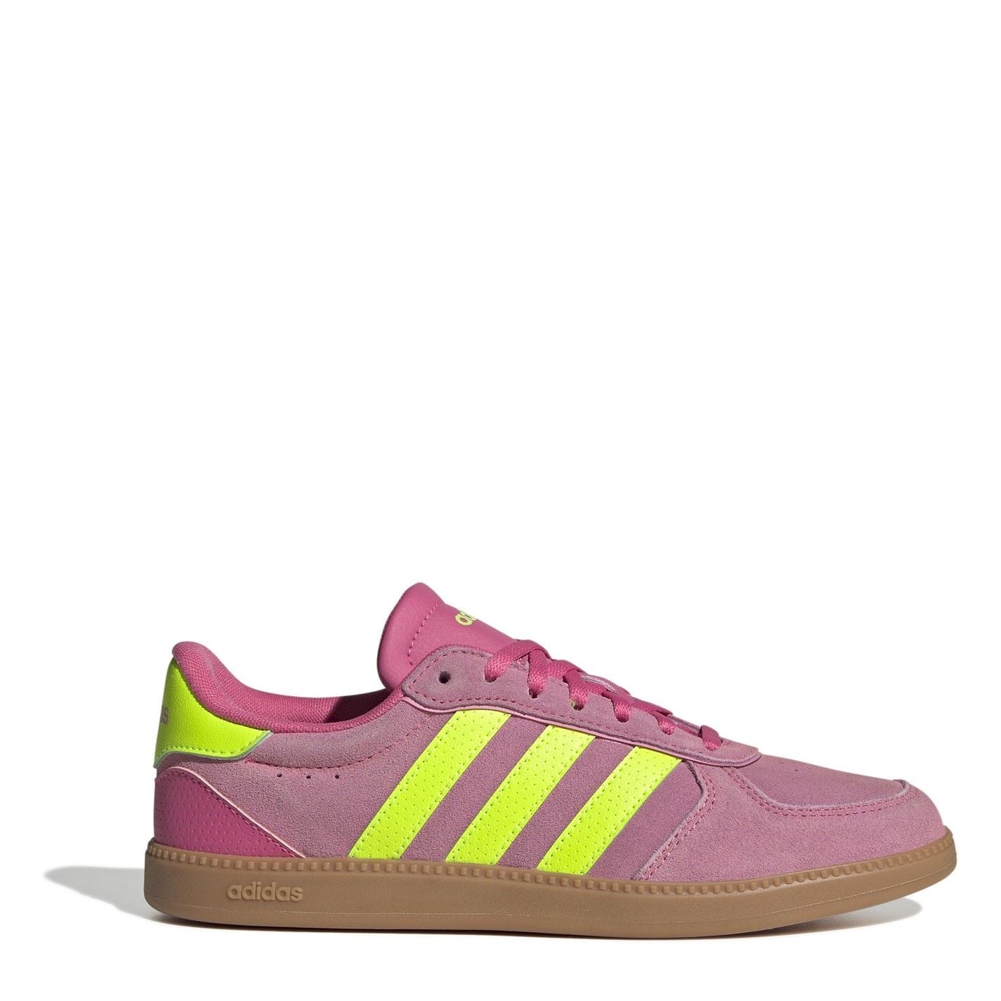 adidas Womens Breaknet Sleek Suede Trainers