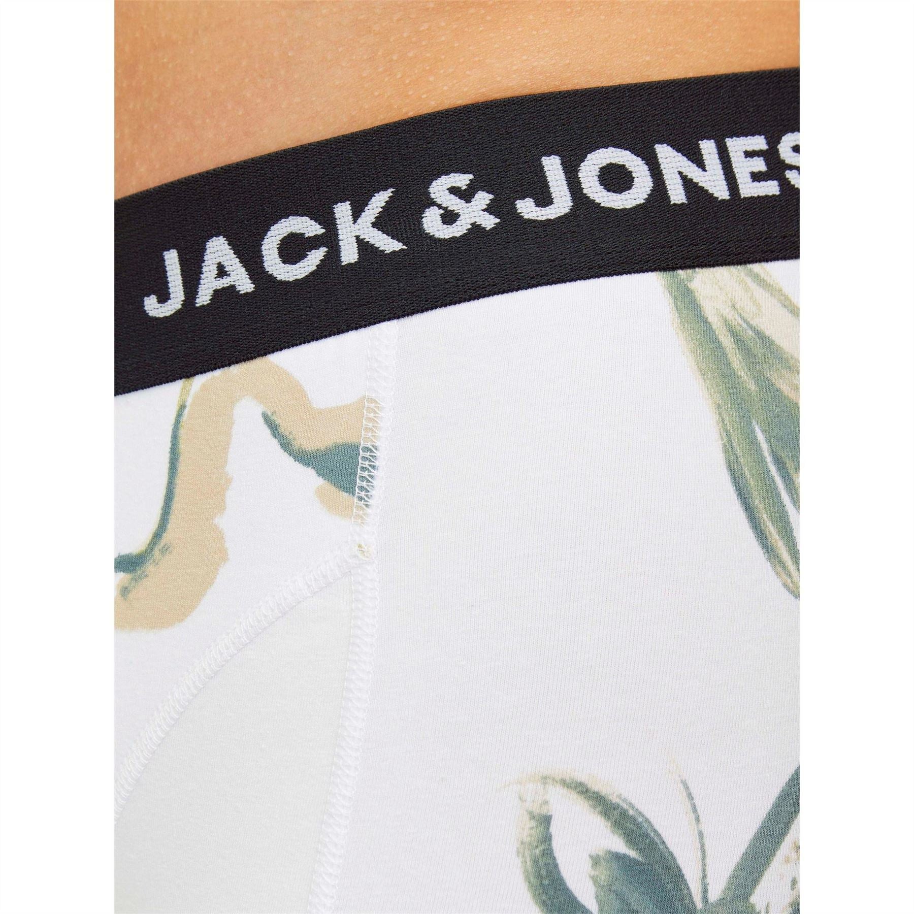 Jack and Jones Abstract 3 Pack Boxers