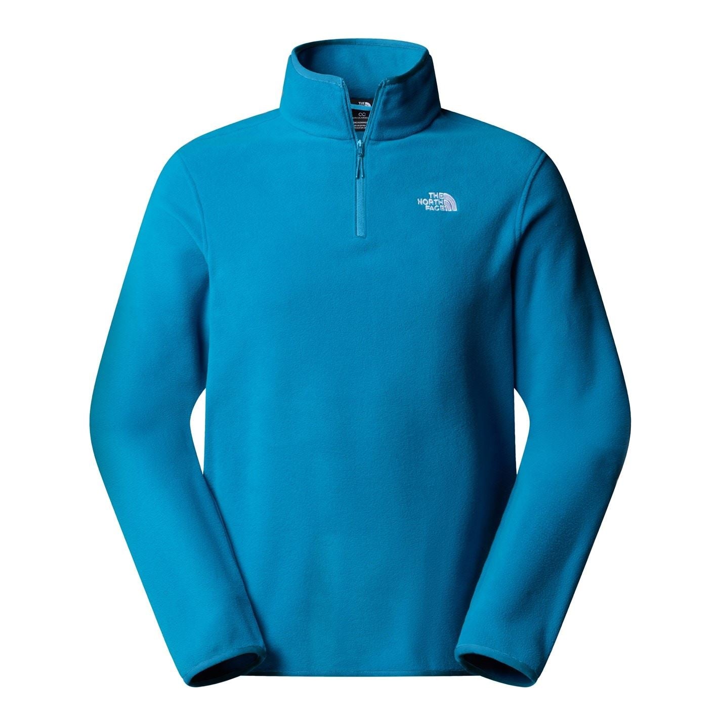 The North Face Mens 100 Glacier Quarter Zip Fleece