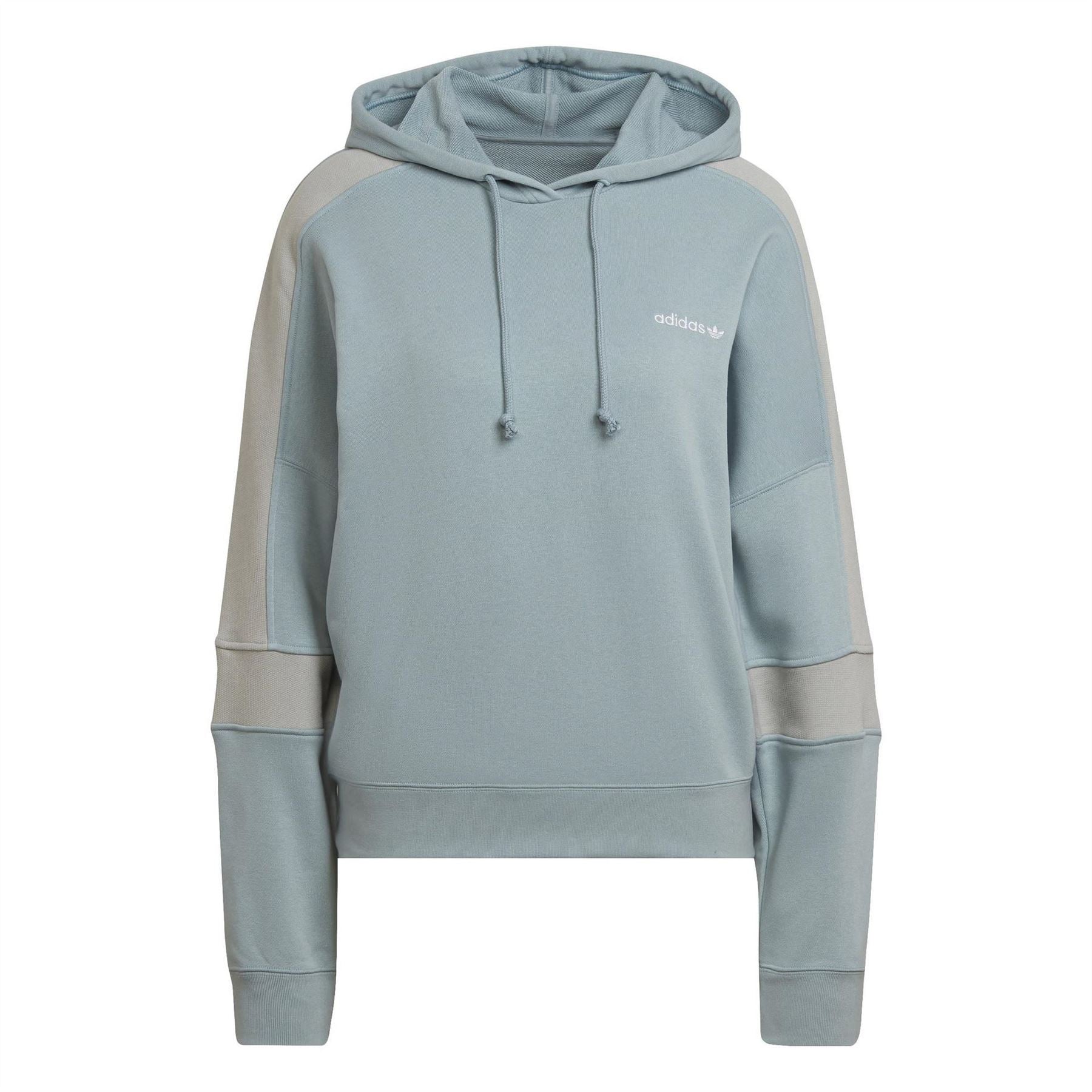 adidas Originals Hooded Oversize Fit Long Sleeve Jacket