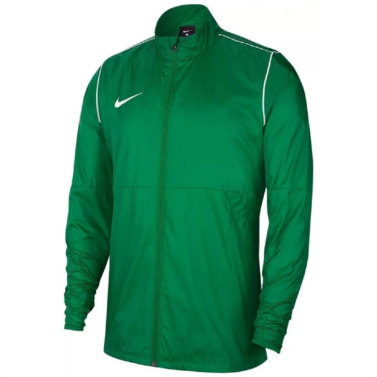 Nike Rain Jacket with Side Pocket and Contrast Piping
