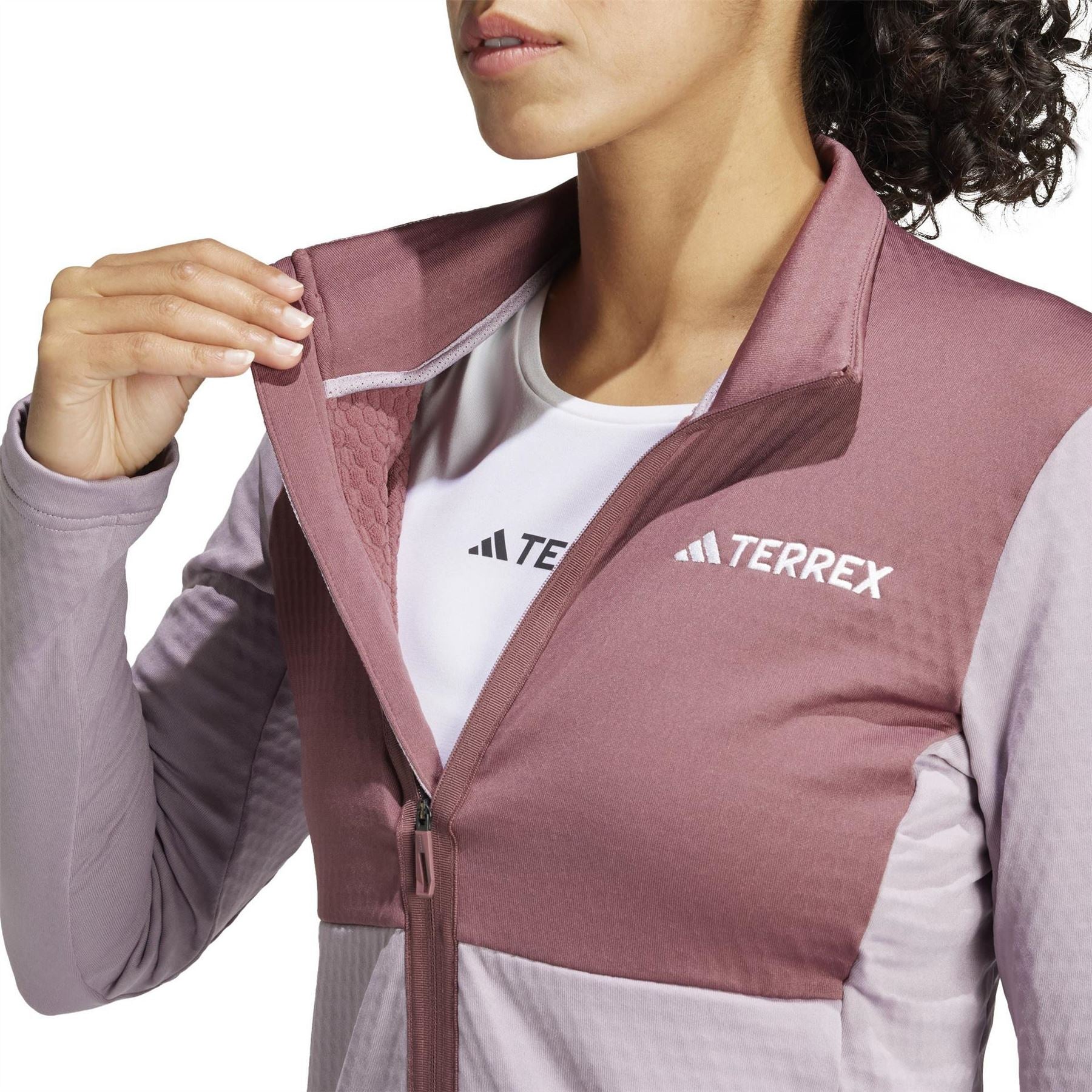 adidas Womens Terrex Multi Light Fleece Full Zip Jacket