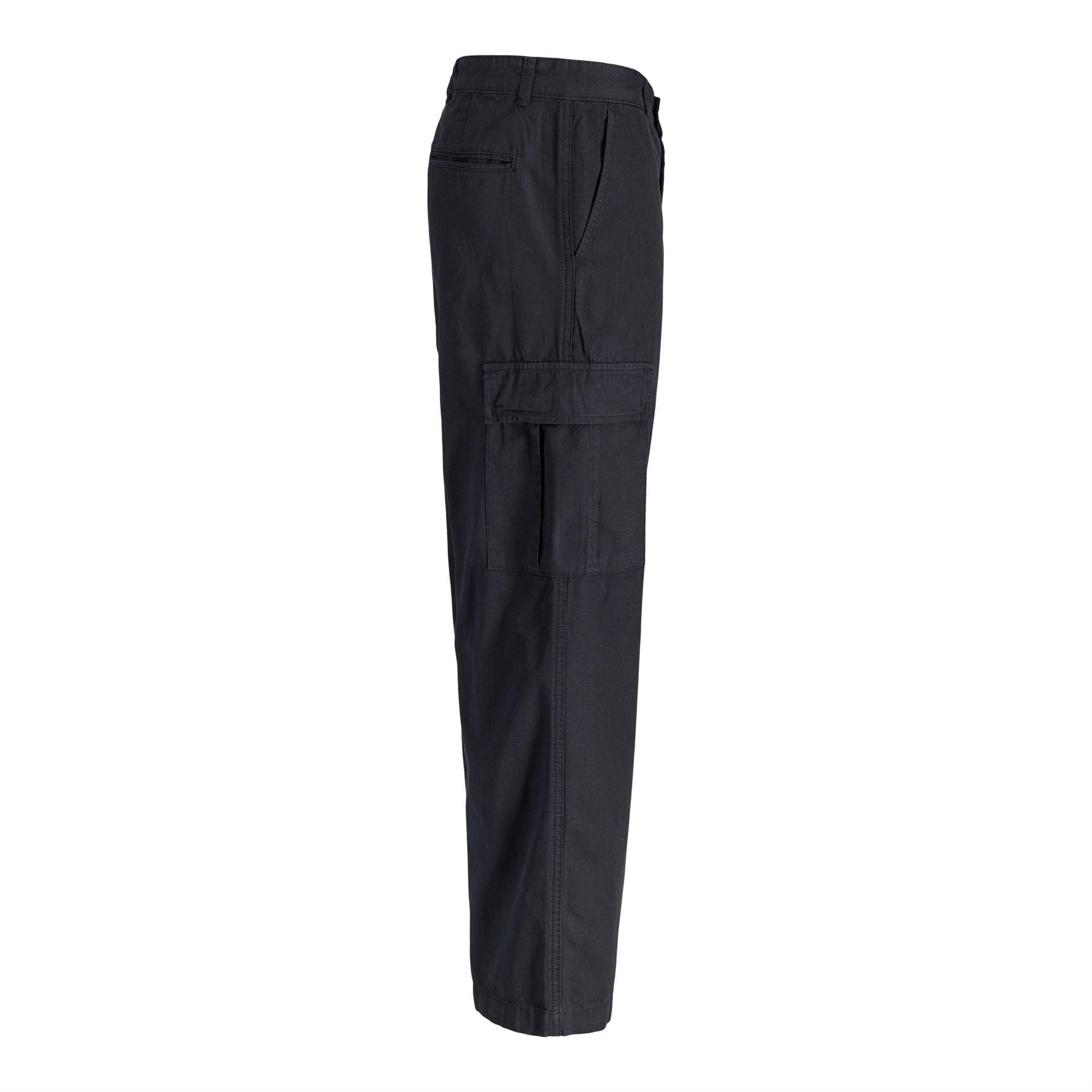 Jack and Jones Carter Solid Patterned Straight Cargo Pants