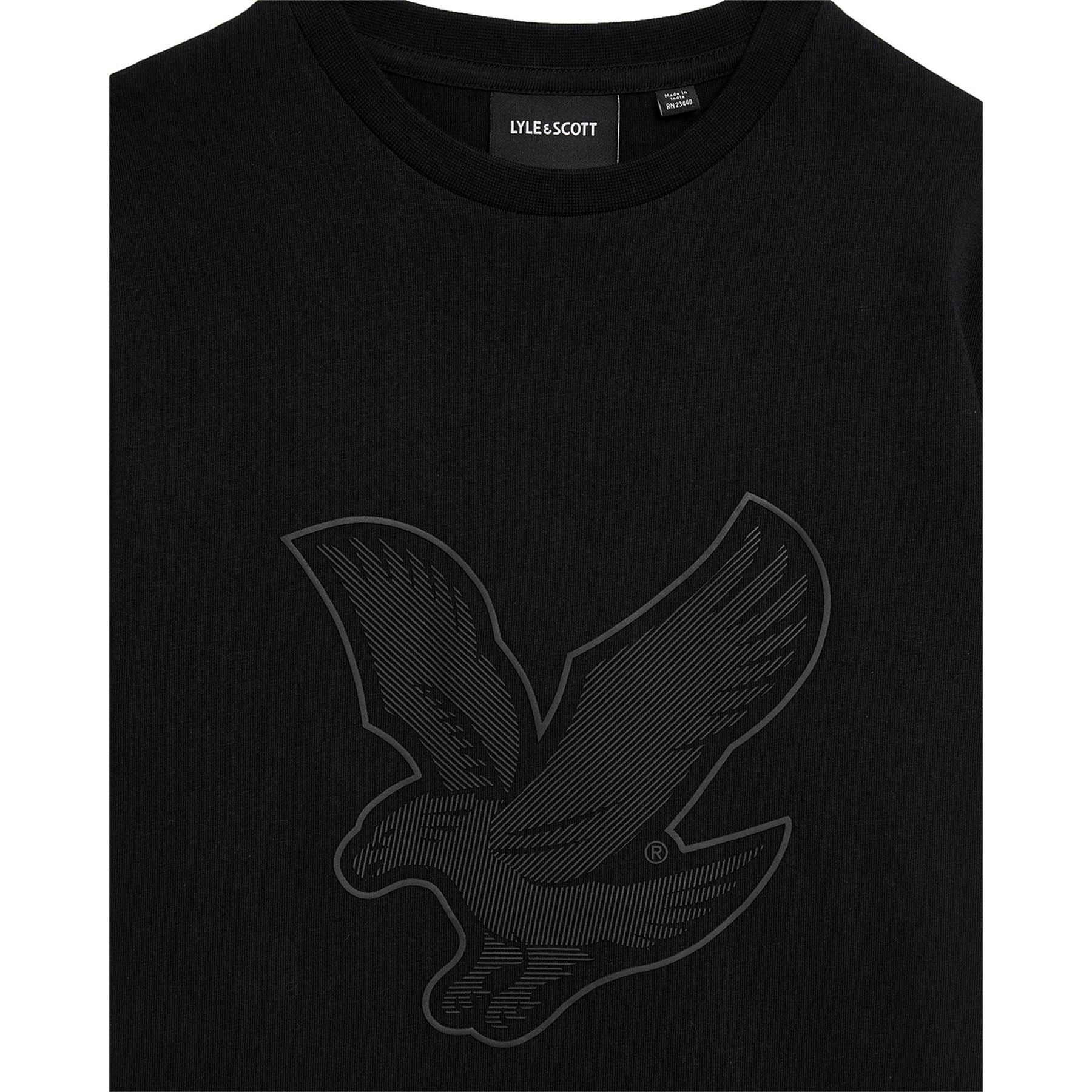 Lyle and Scott Graphic Regular Fit Crew Neck T-Shirt