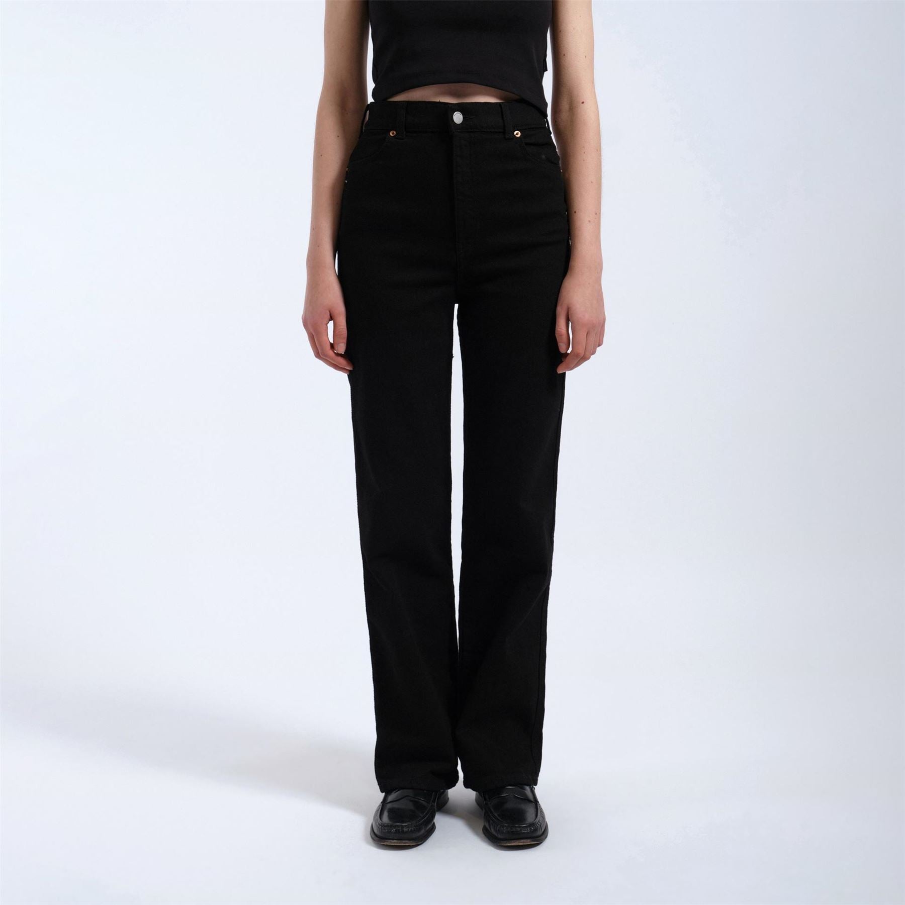 Dr Denim Straight   High Stretch Jeans