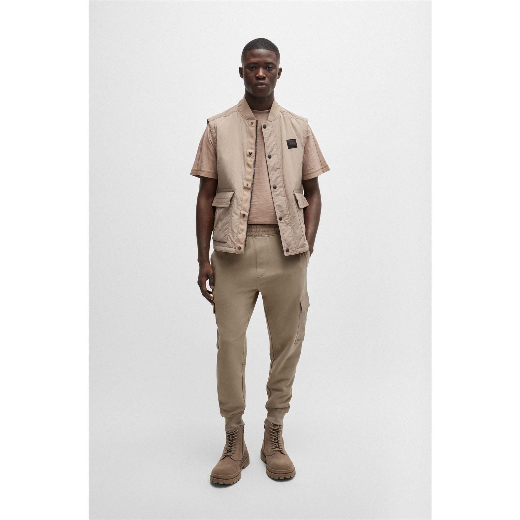 Boss Pocketcargo Closed Hem Fleece Trousers