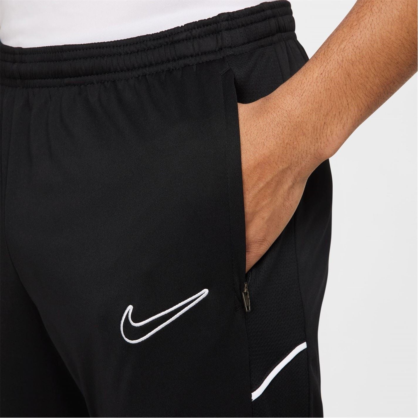 Nike Mens Dri Fit Academy Zippered Football Pants