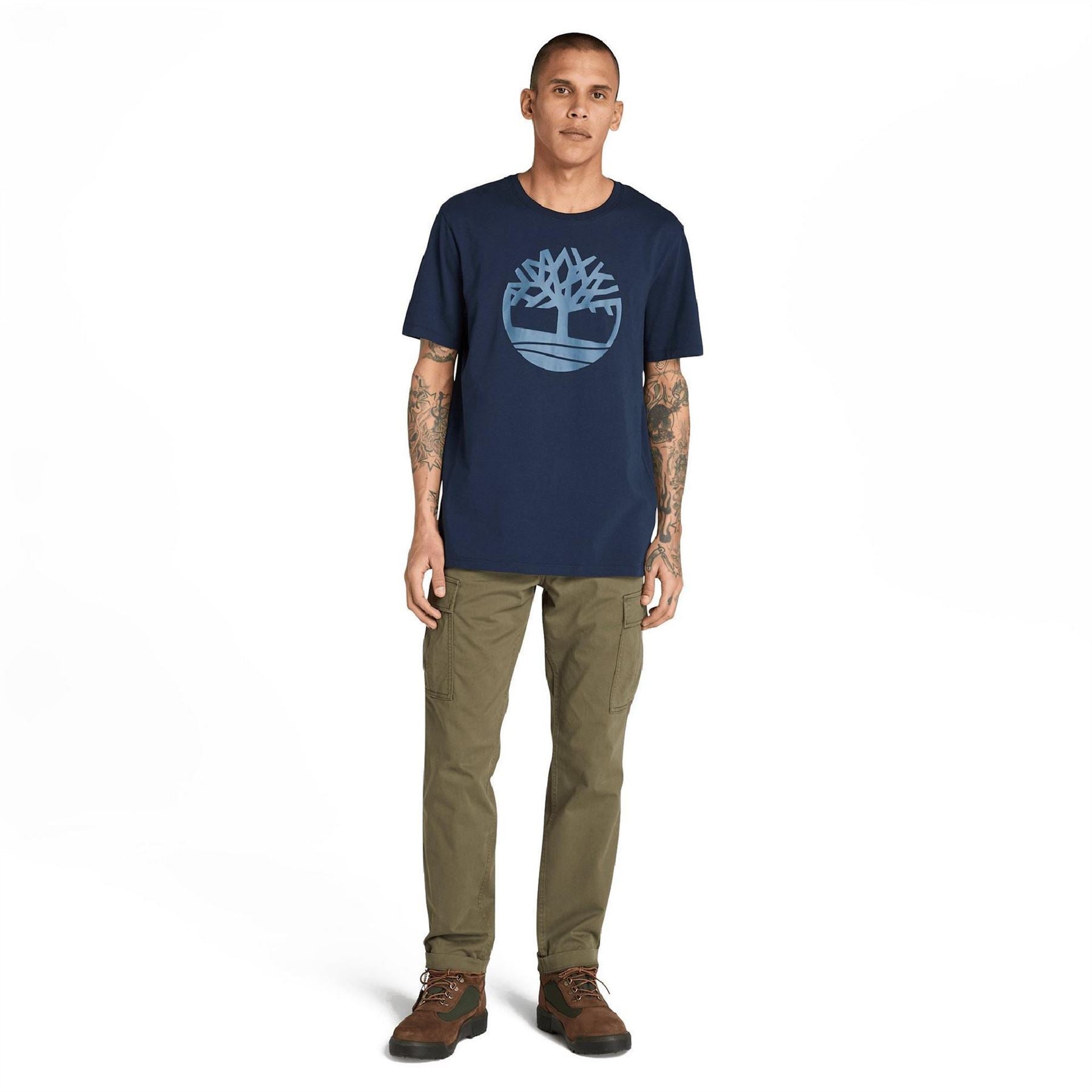 Timberland Kennebec River Tree Logo Short Slee