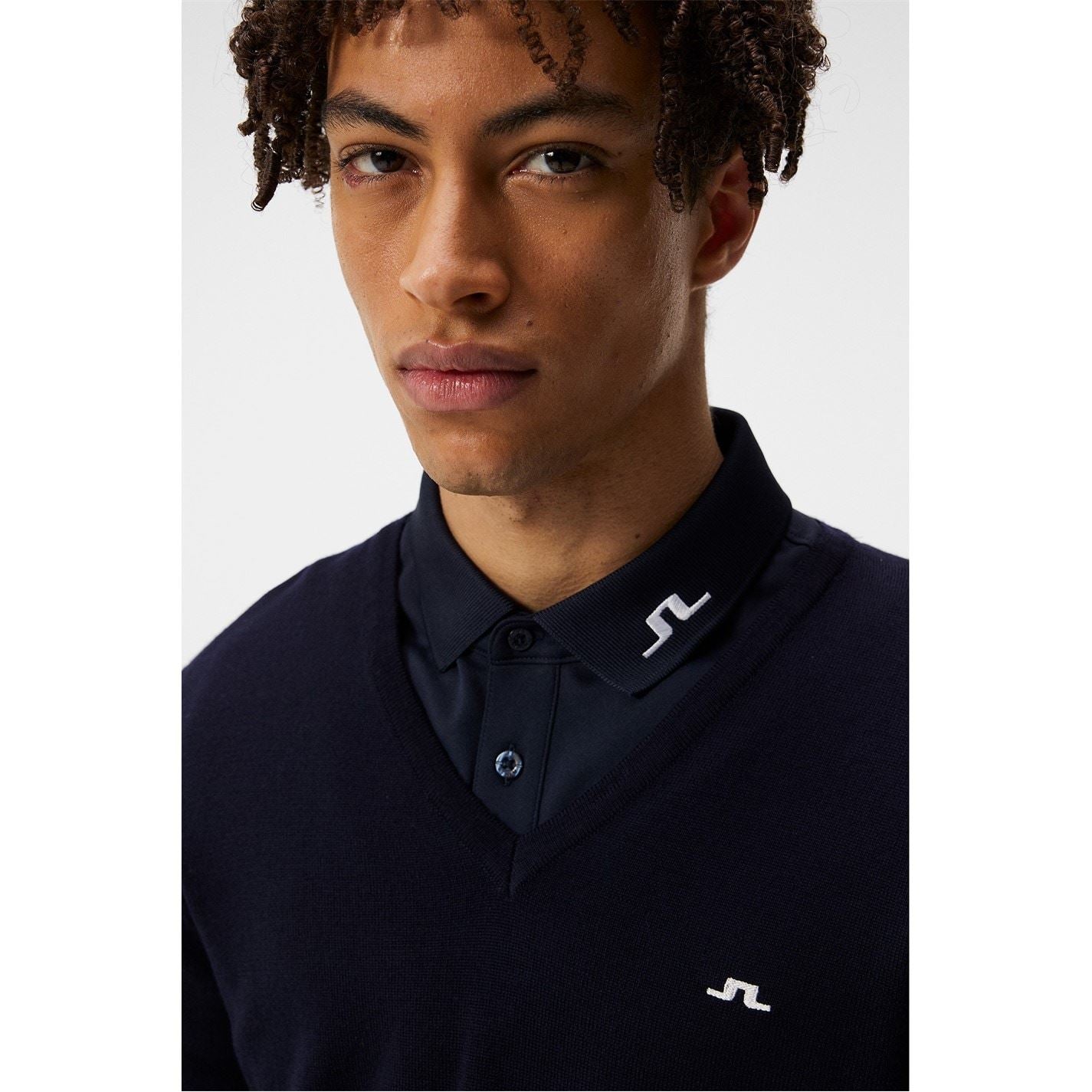 J Lindeberg Golf Crew Neck Jumper