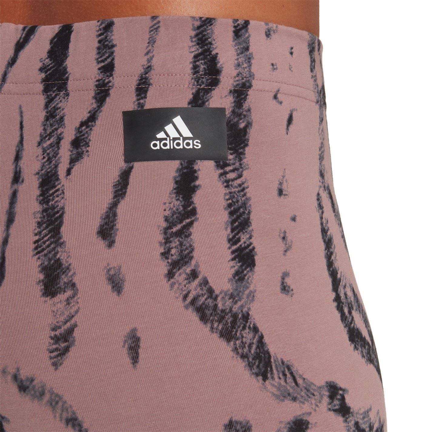adidas Womens Future Icons Animal Print Leggings