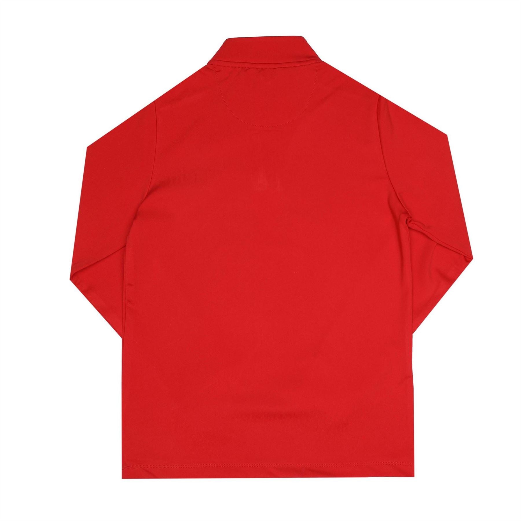 Castore Zip Neck Long Sleeve Rib Sweatshirt