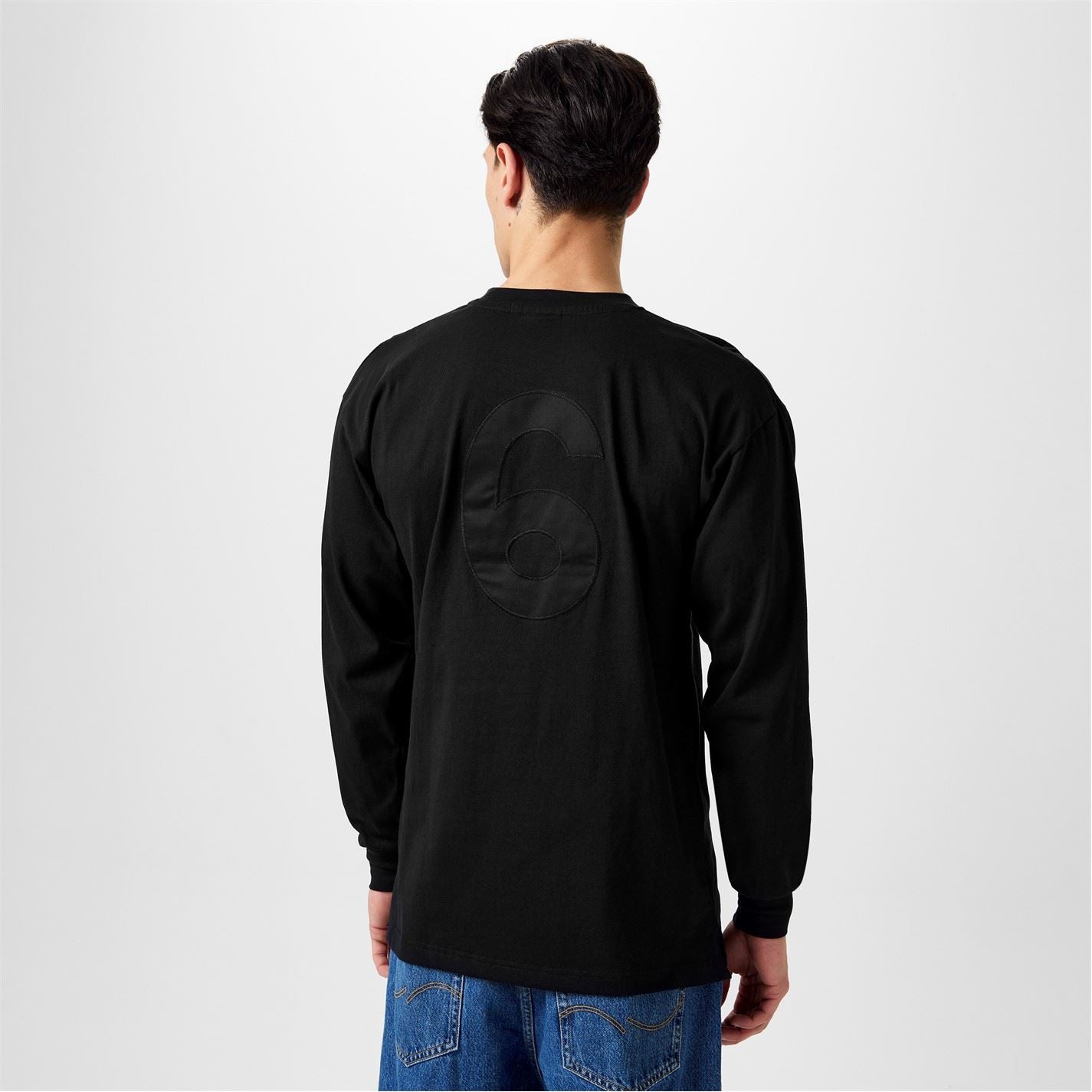 Score Draw England 66 Black Out Long Sleeve Shirt