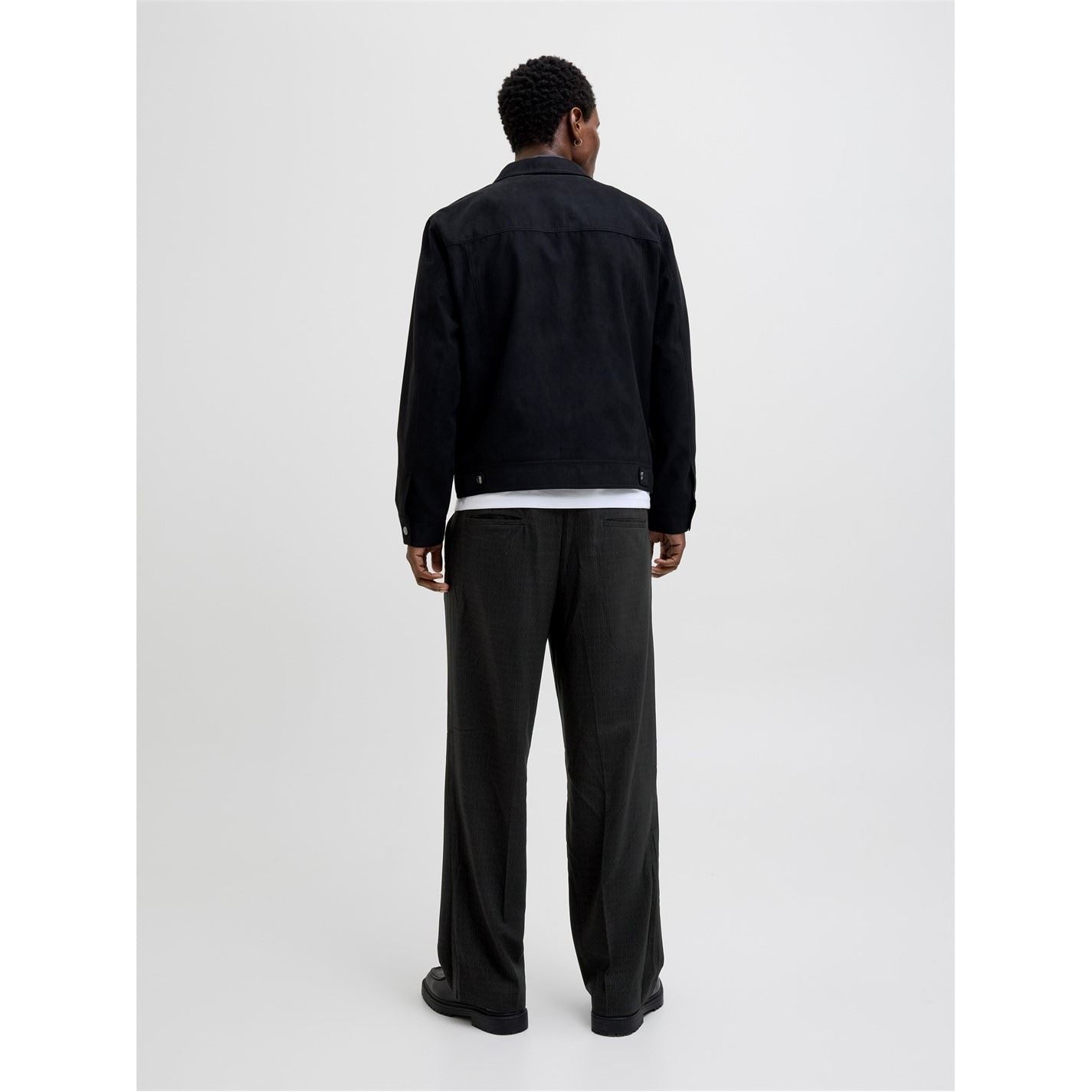 Jack and Jones Bill Solid Patterned Wide Leg Joggers