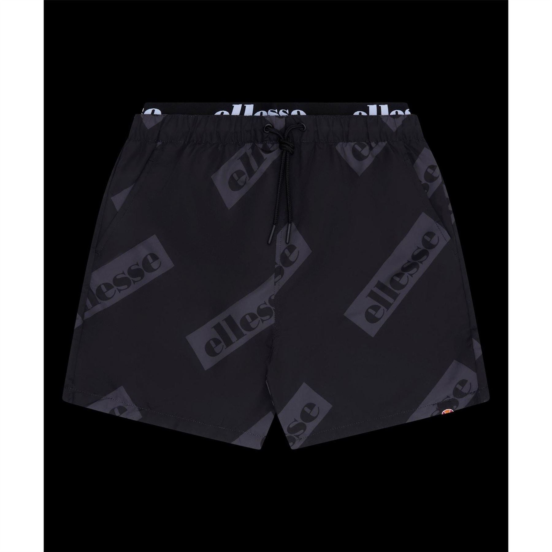 Ellesse Fred Swim All Over Logo Swim Short