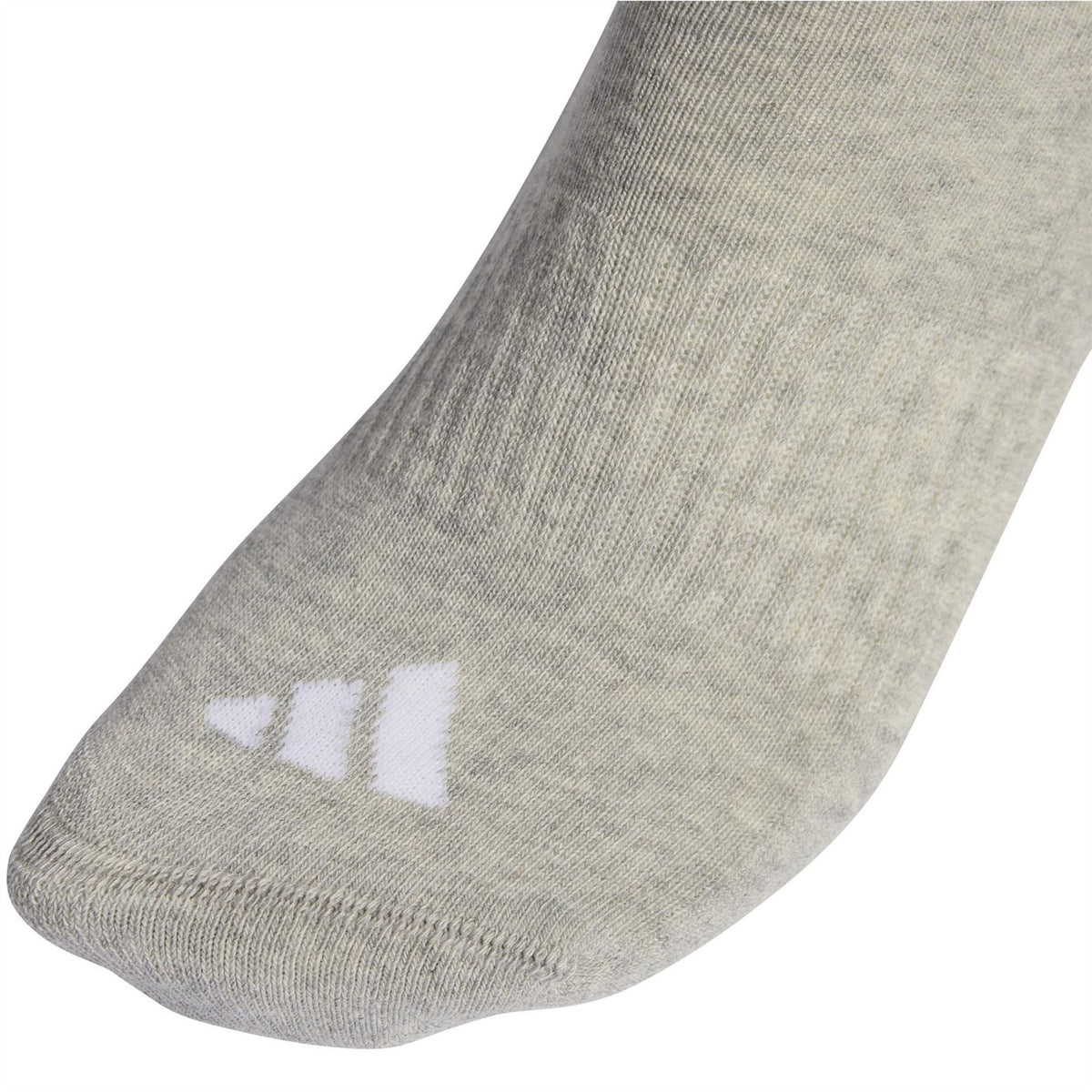 adidas Mens Cushioned 3 Stripe Crew Sock 3 Pack