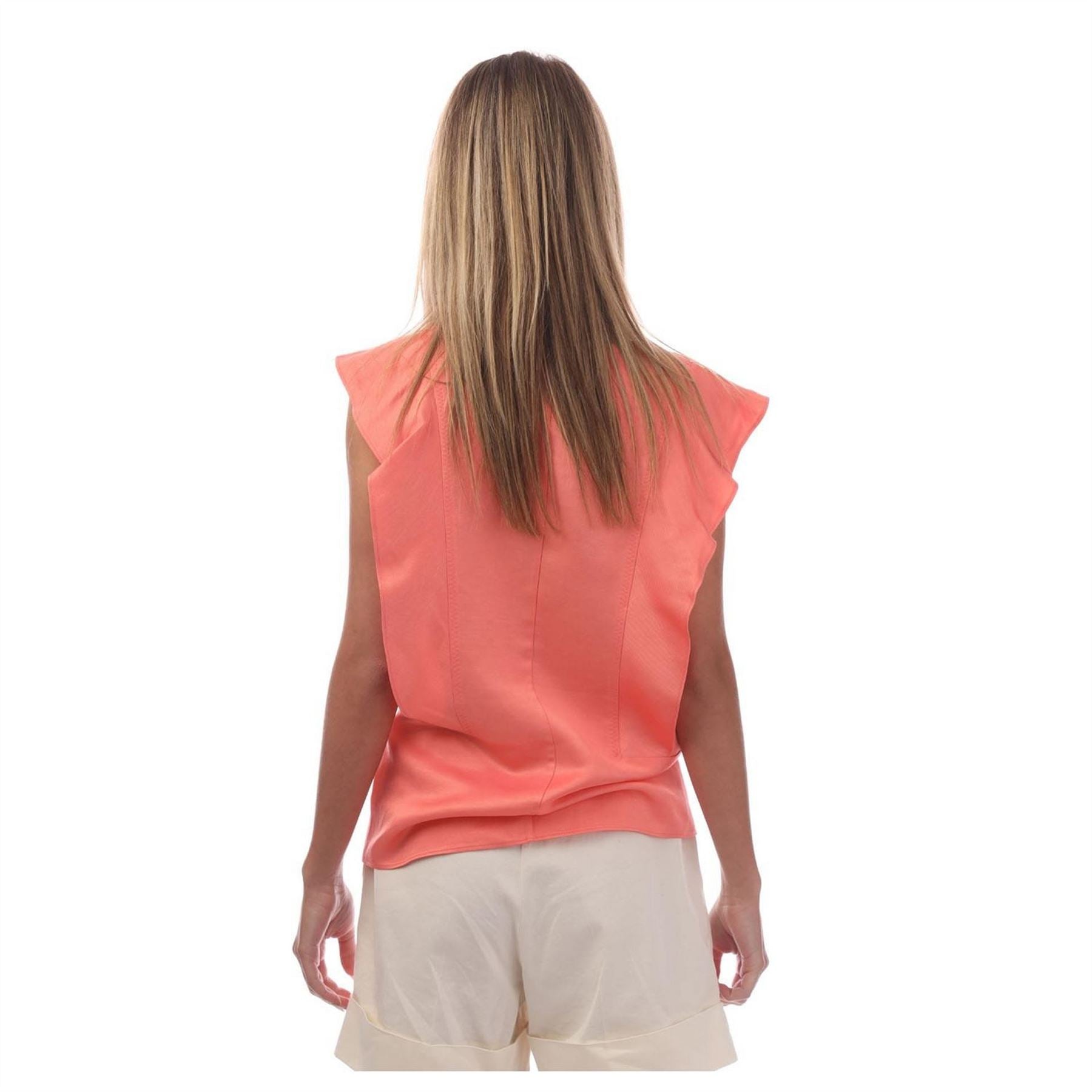 Boss Flutter Sleeve Blouse