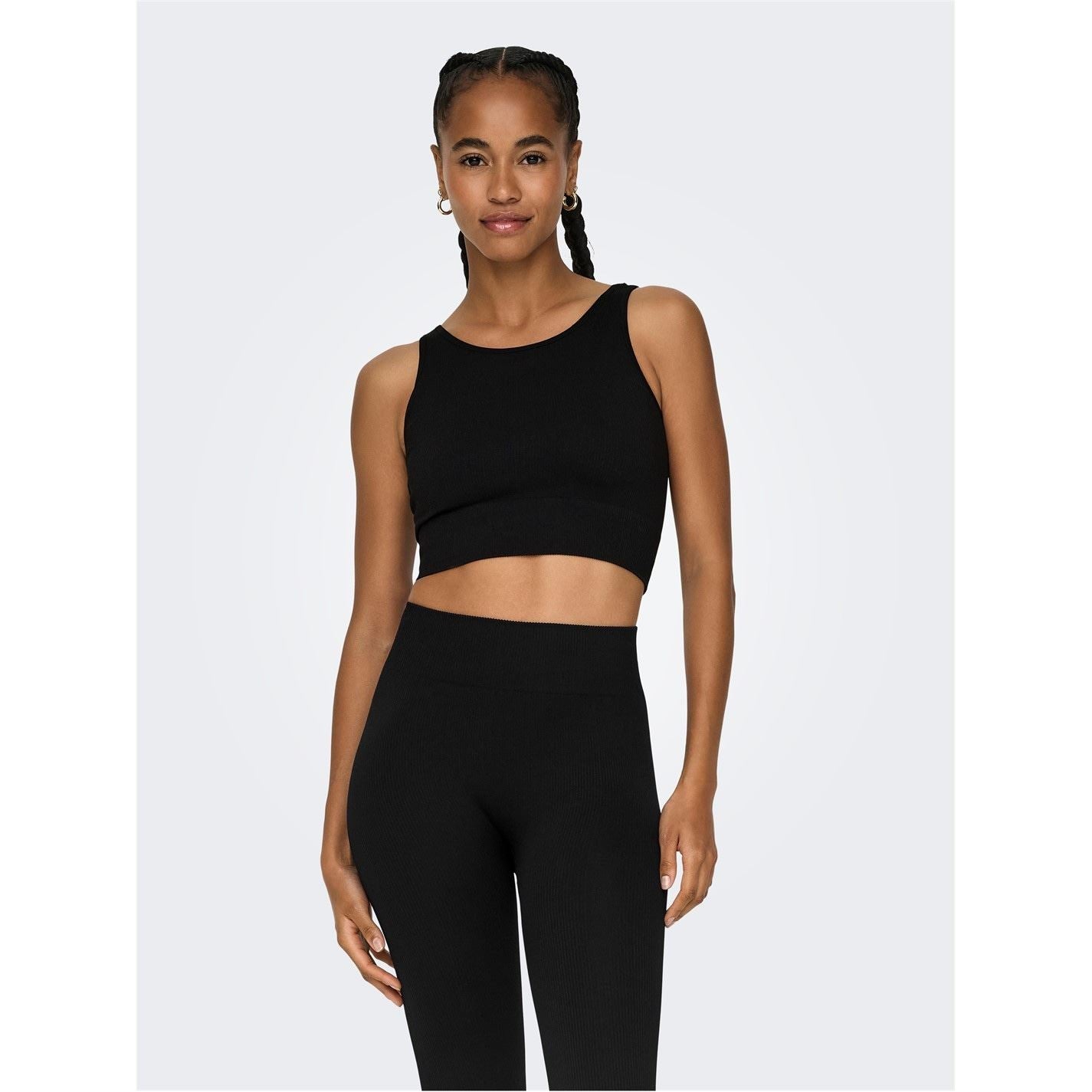 Only Play Seamless Short Training Crop Top