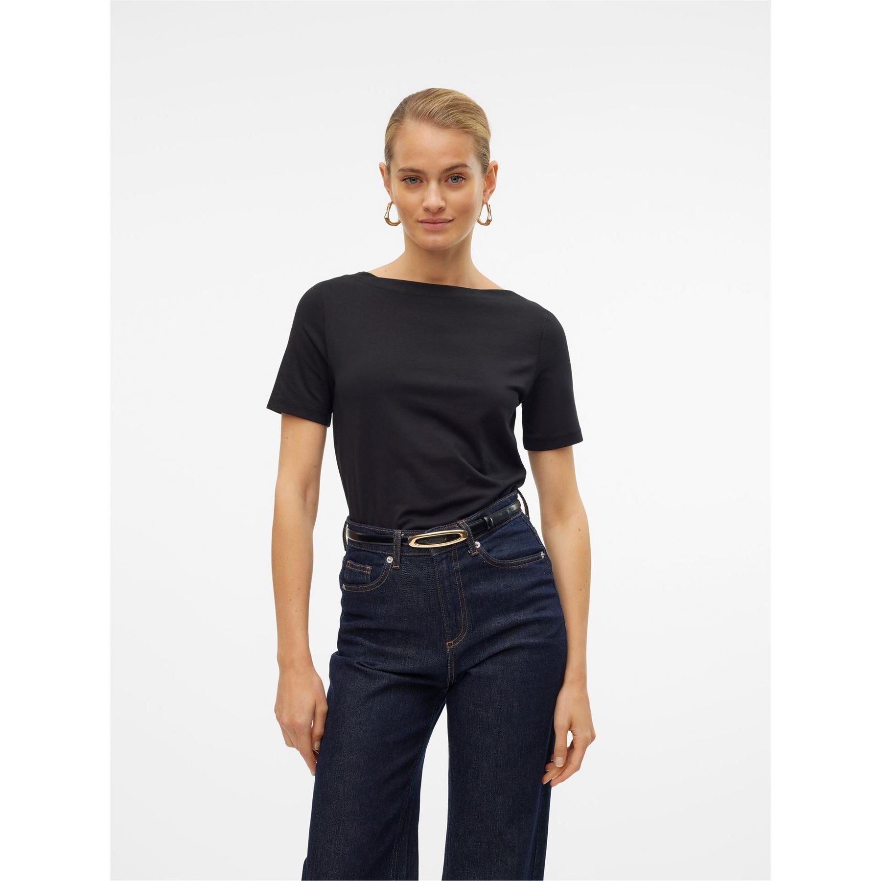 Vero Moda Modal Short Sleeve Regular Fit T-Shirt