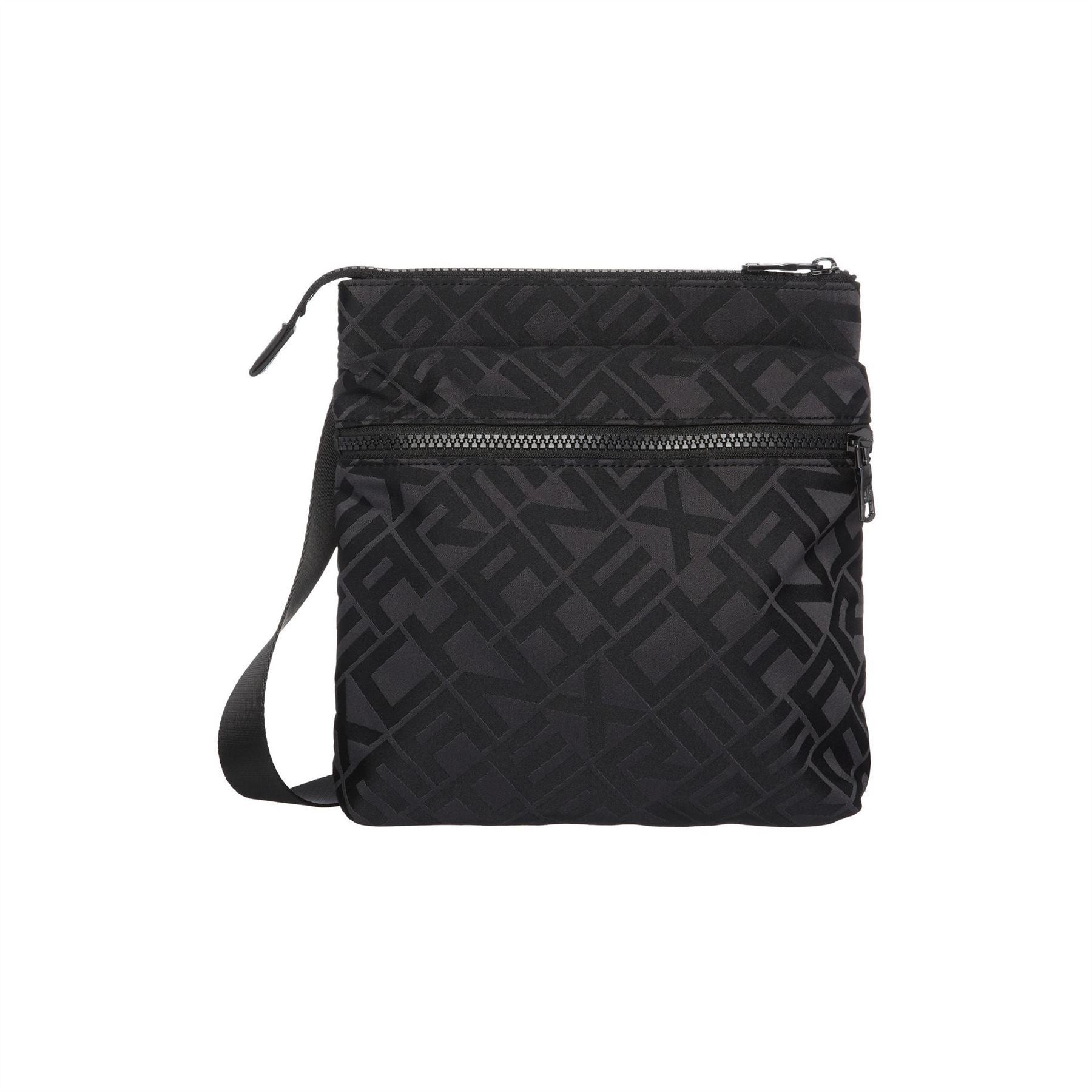 Armani Exchange Exchange Lettering Messenger Bag with Detachable Strap