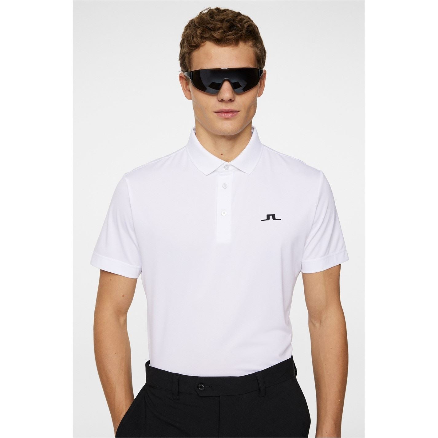 J Lindeberg Golf Short Sleeve Performance Polo Shirt