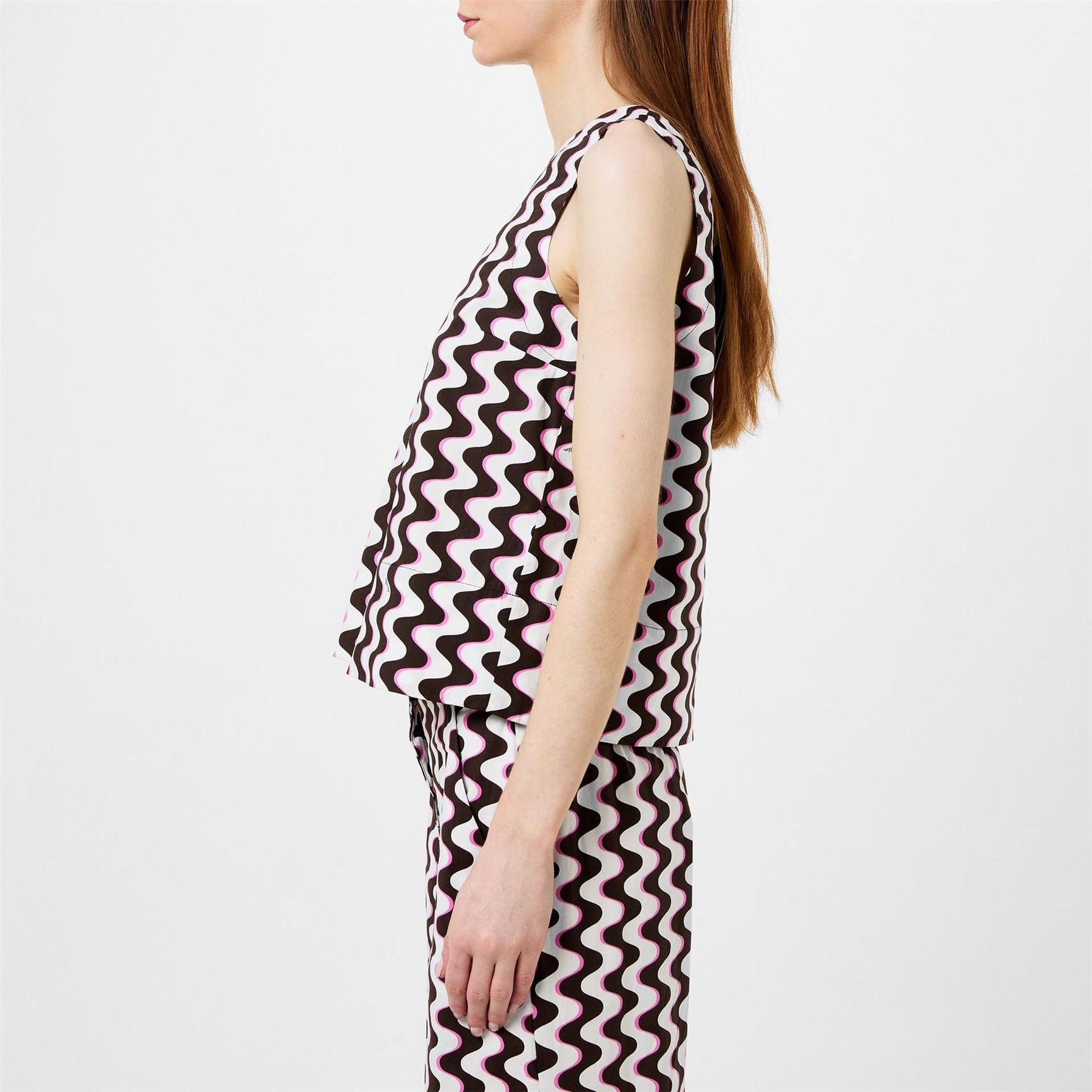 Marella Ofanto Short Sleeve Patterned Shirt