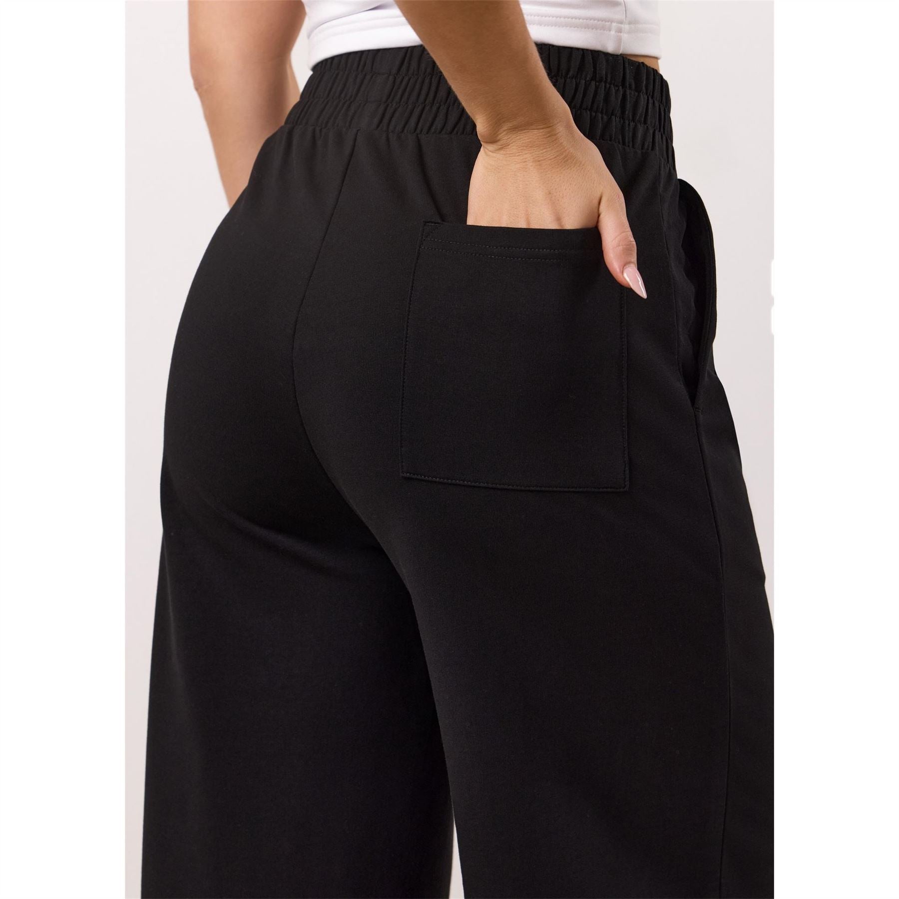 Gym King King Victory Loopback Straight Leg Jogger   Black