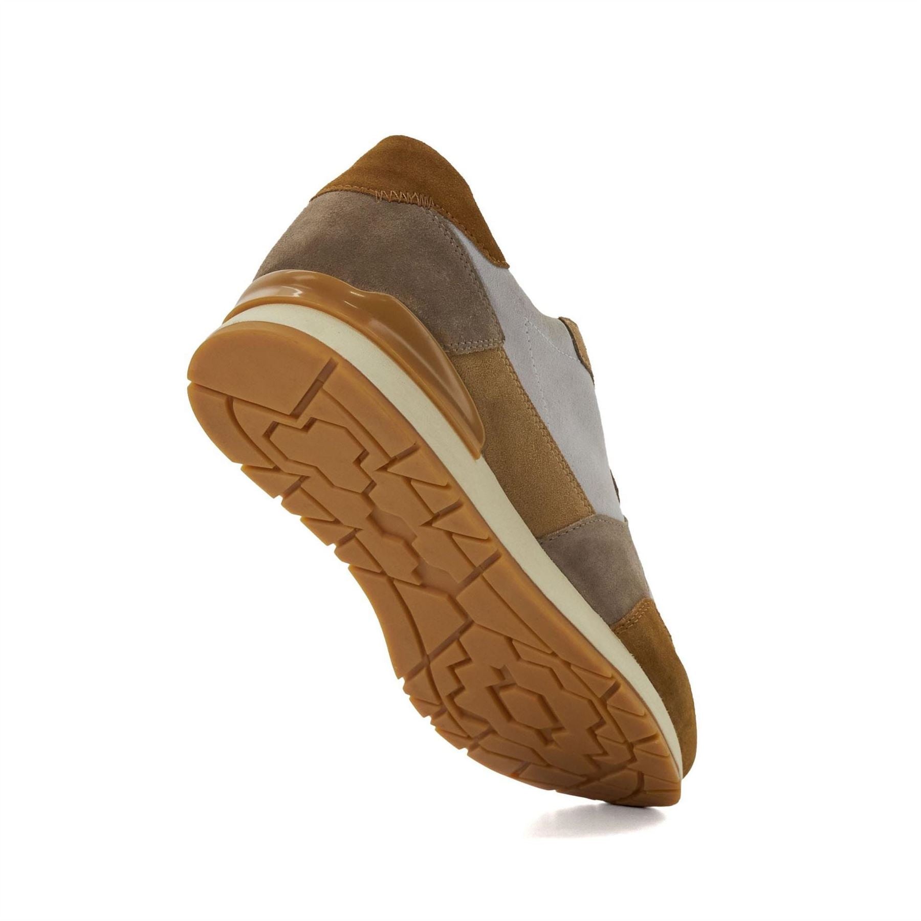 Dune London Treaty Textured Lace Up Trainers