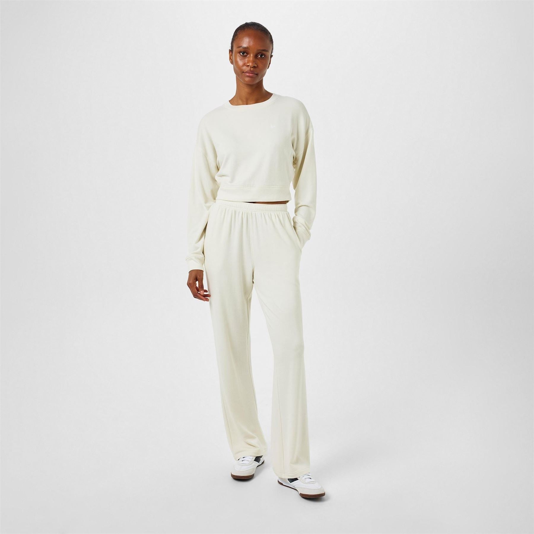 Jack Wills Cropped Crew Modal Sweatshirt