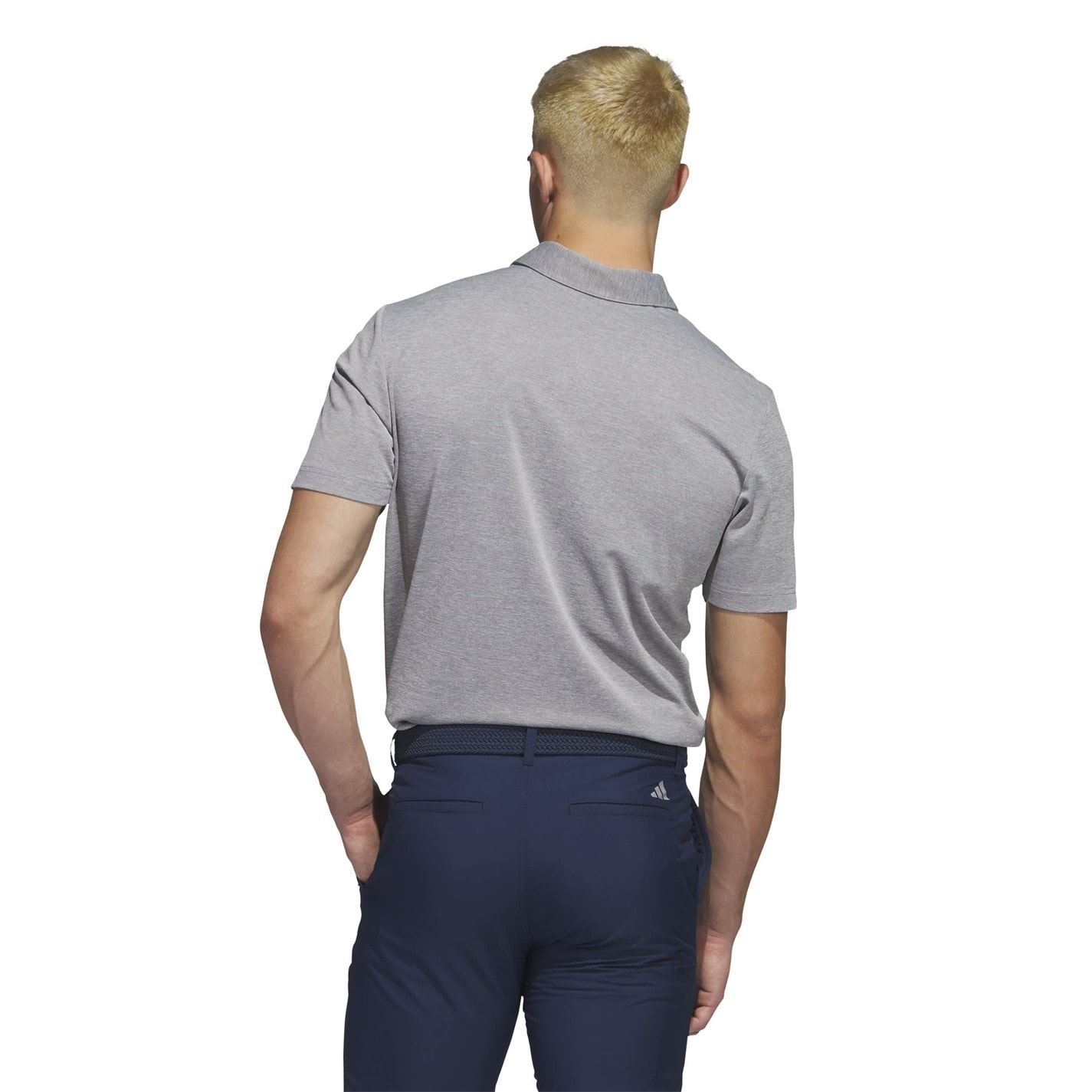 adidas Mens Heather Polo Shirt