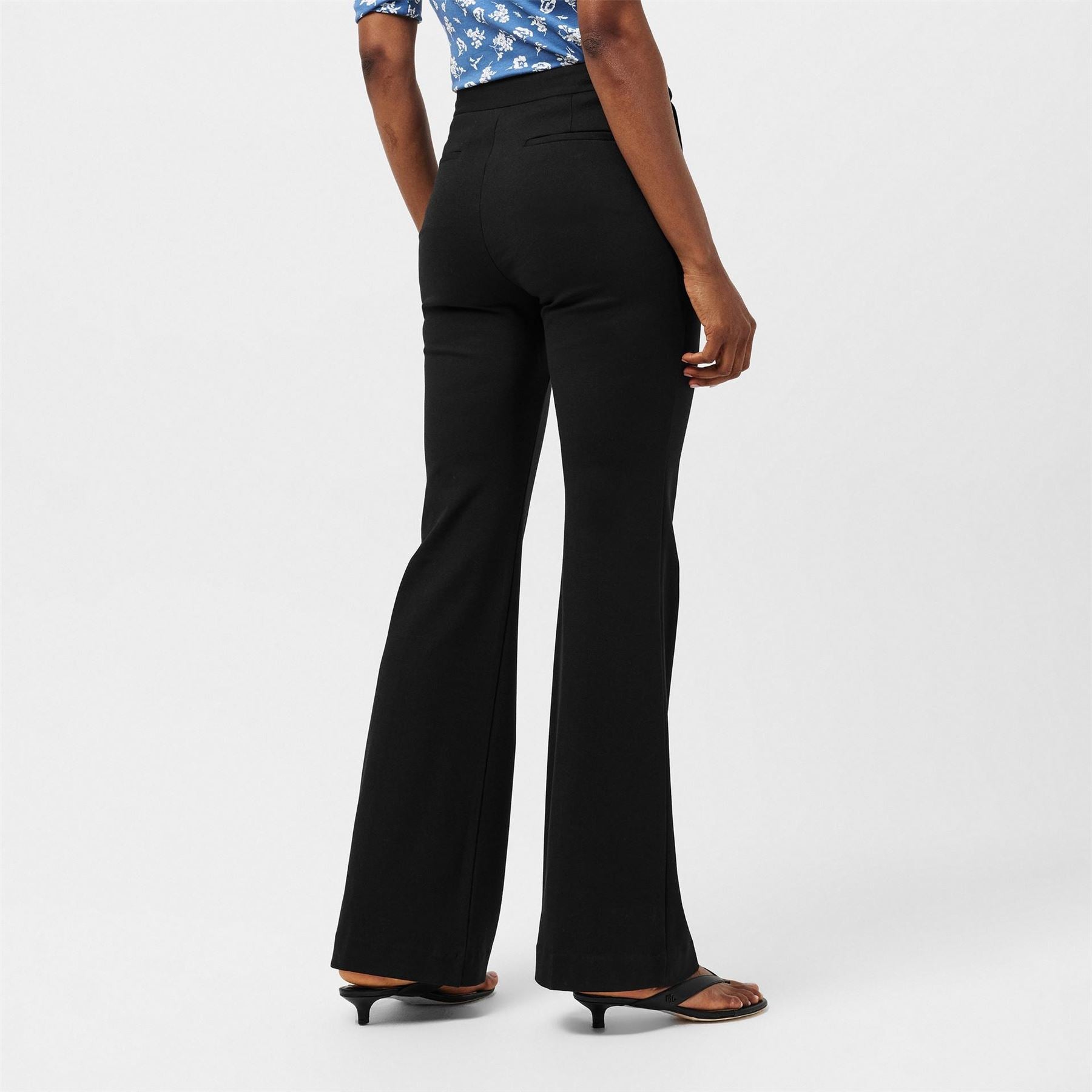 Lauren by Ralph Lauren Real Leather Drewin Bootcut Trousers