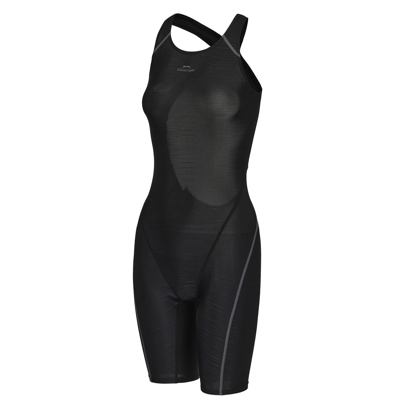 Slazenger Knee Length Swimsuit Ladies