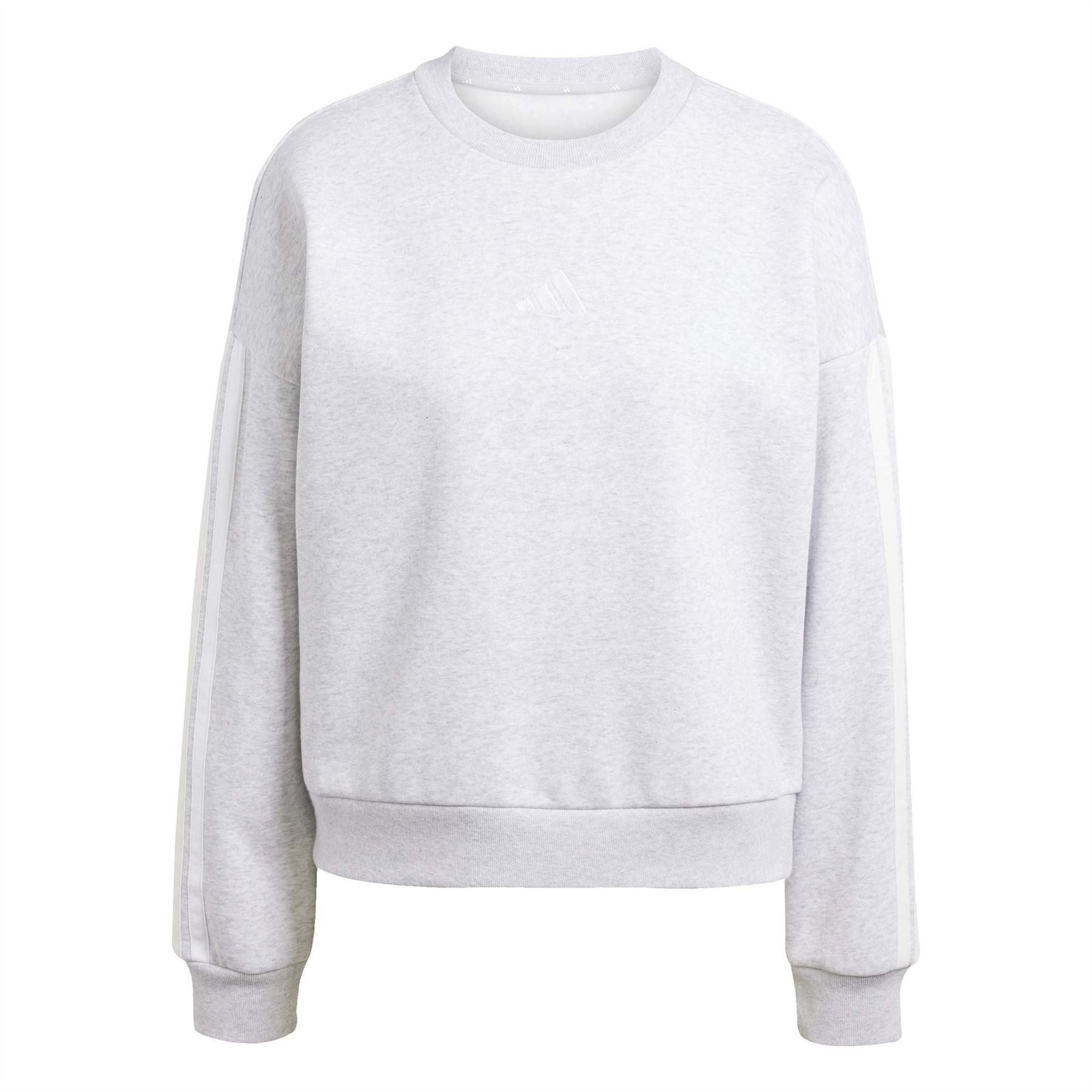adidas Womens Studio Lounge 3 Stripes Sweatshirt