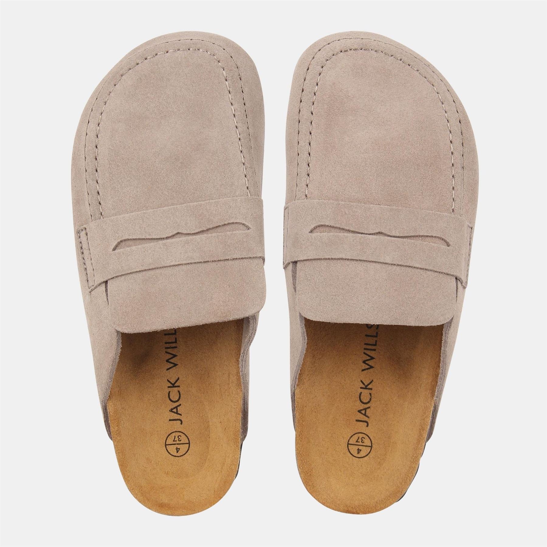 Jack Wills Shuv Moc Toe Loafer Sandals