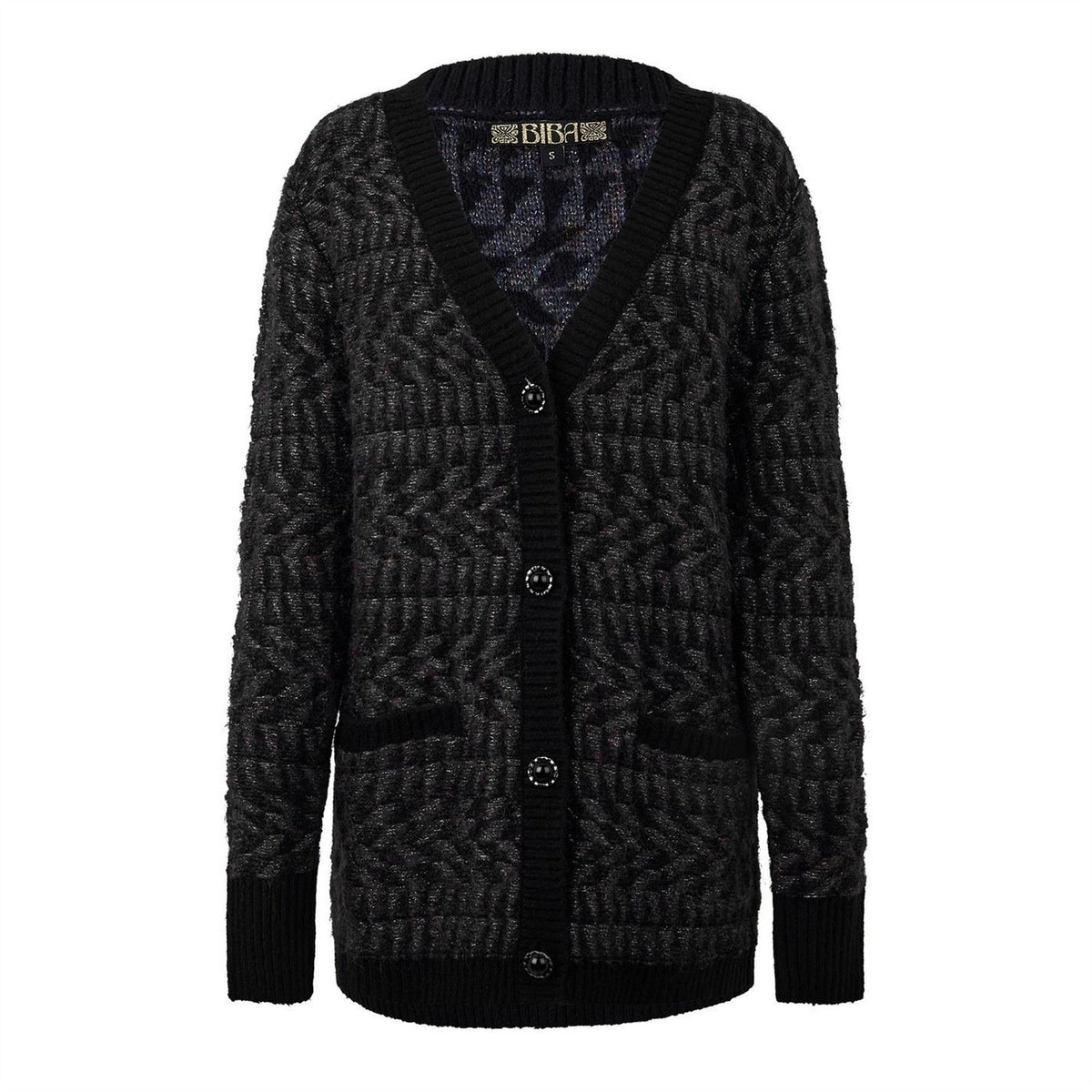 Biba Geo Knitted Cardigan