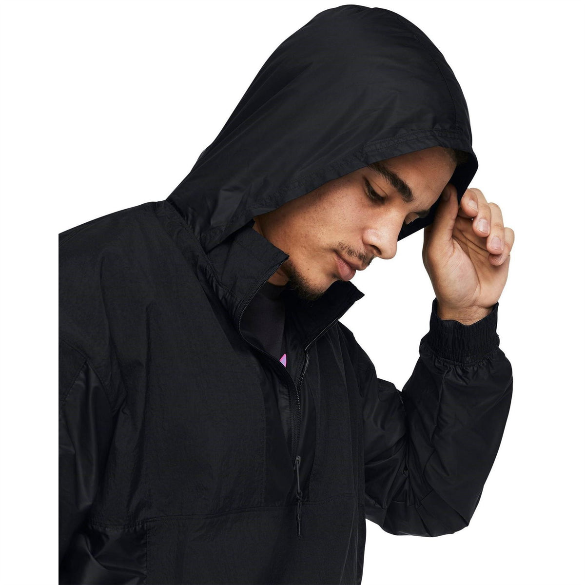 Under Armour Curry Woven Weather Resistant Athletic Fit Performance Training Jacket