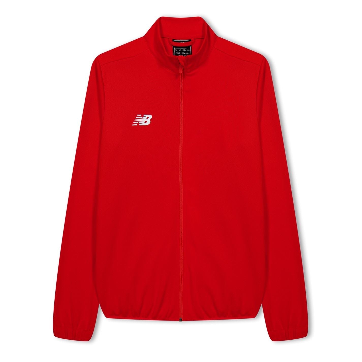 New Balance Knitted Athletic Funnel Neck Long Sleeve Top