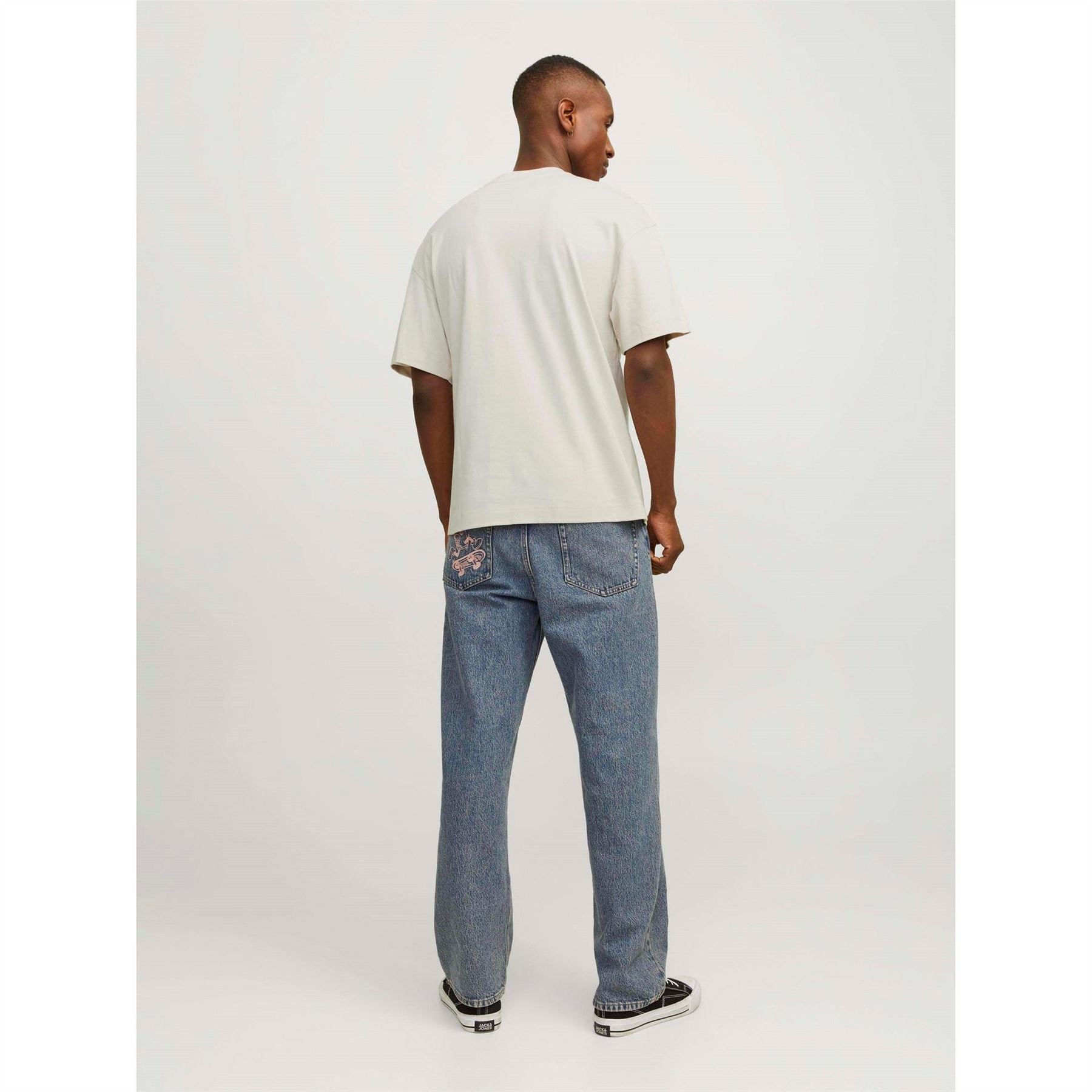 Jack and Jones Mens 220 Gsm Short Sleeve T-Shirt