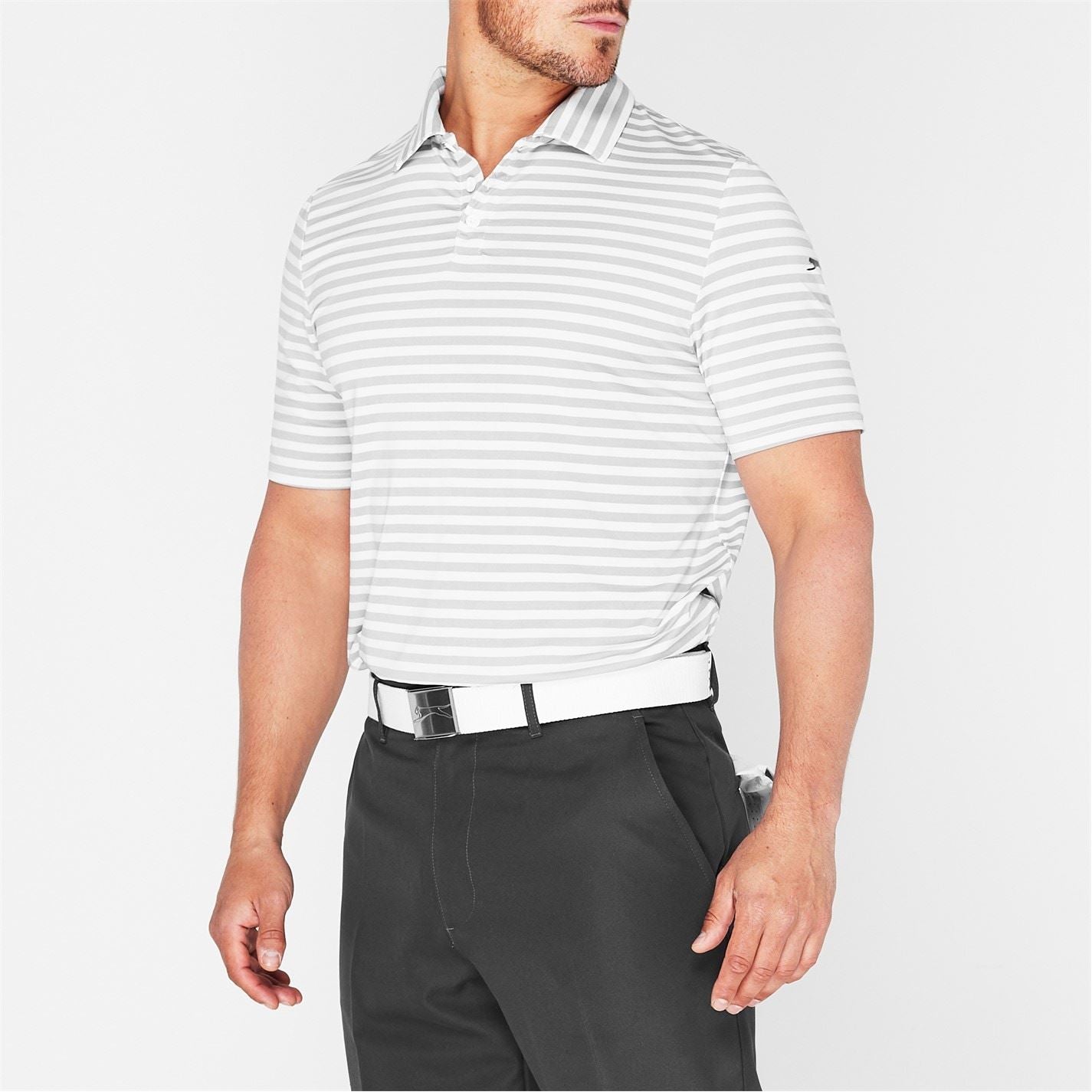 Slazenger Mens Stripe Polo Shirt