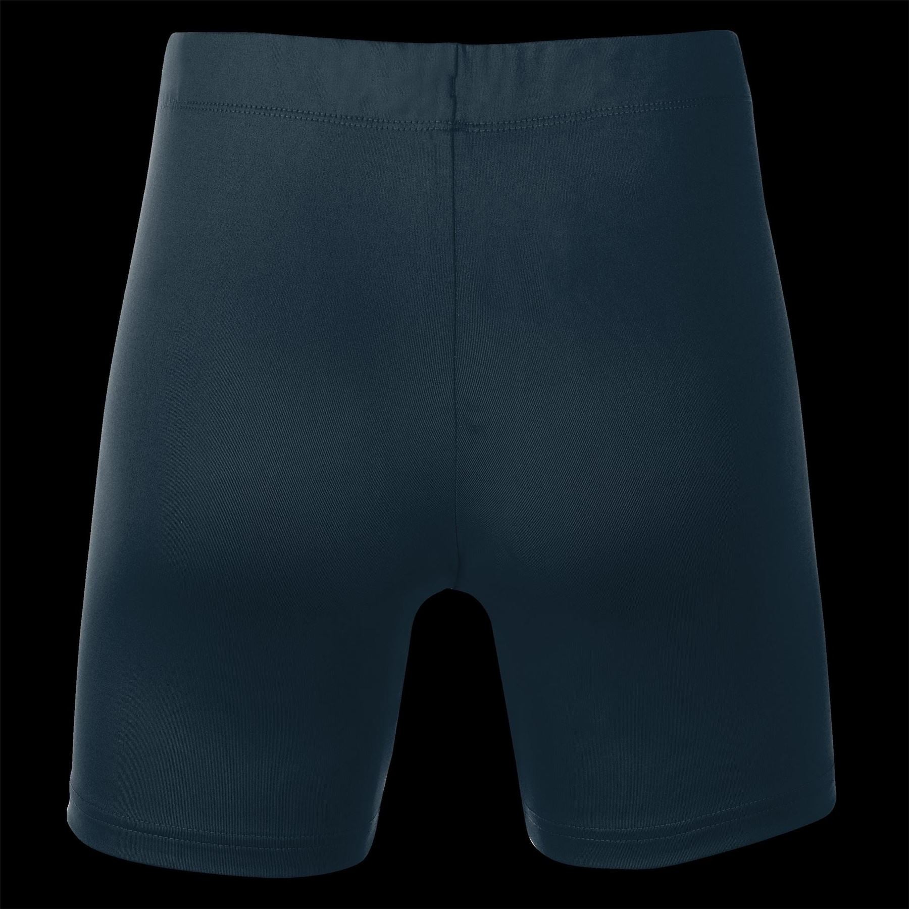 Nike Solid Patterned Compression Shorts with Logo