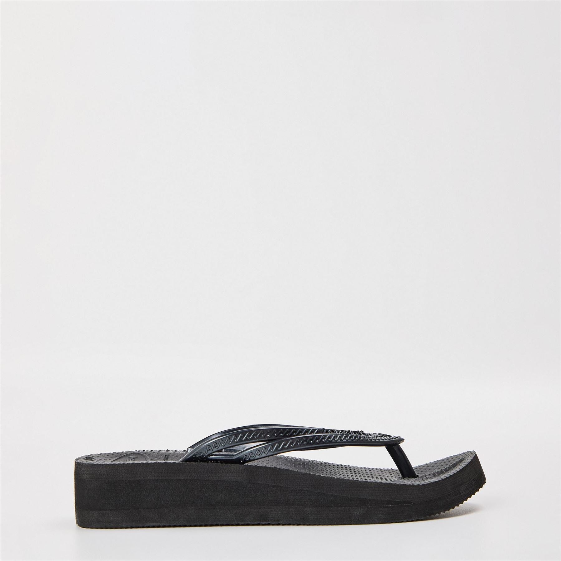 Havaianas Hav. Wedges Steel Grey Steel Grey 3 Flip Flops Womens