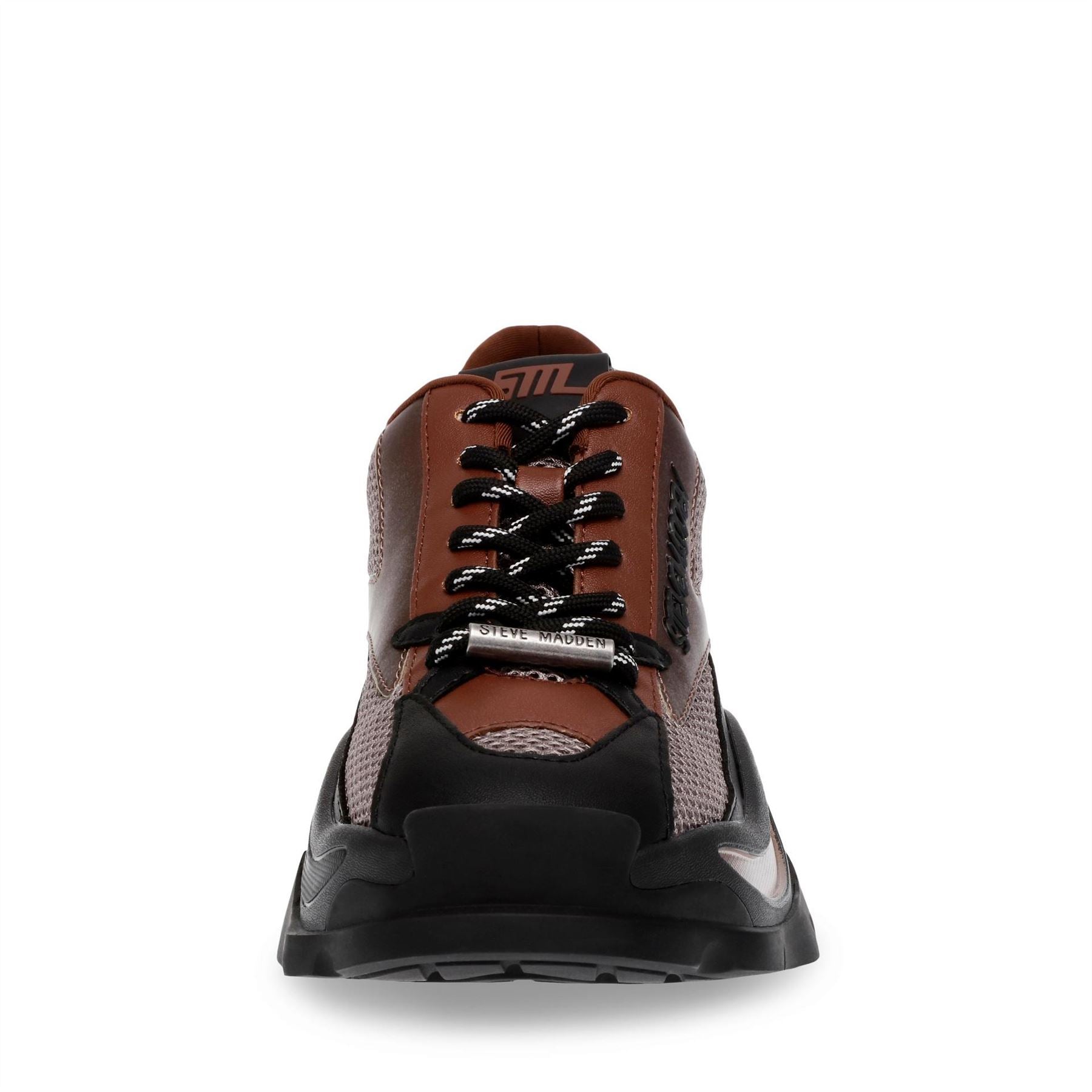 Steve Madden Zoomz Lace Up Platform Sneakers Shoes