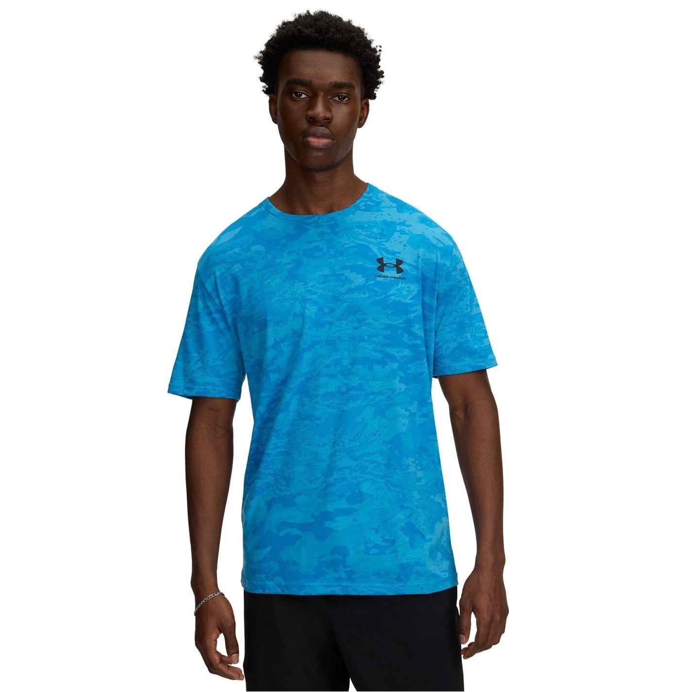Under Armour Camo Regular Fit Crew Neck Short Sleeve T-Shirt