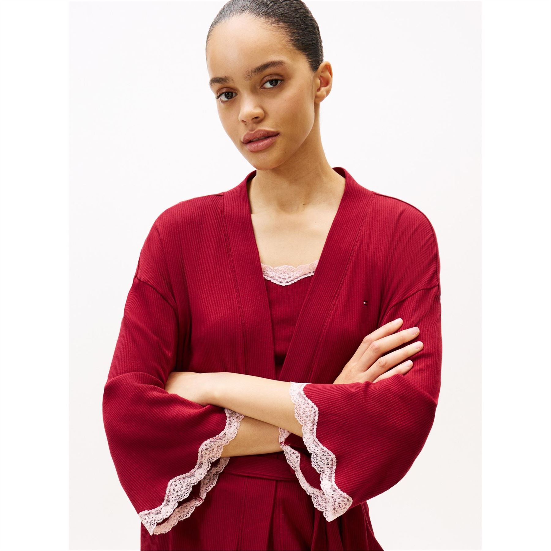 Tommy Hilfiger Lacee Kimono Dressing Gown