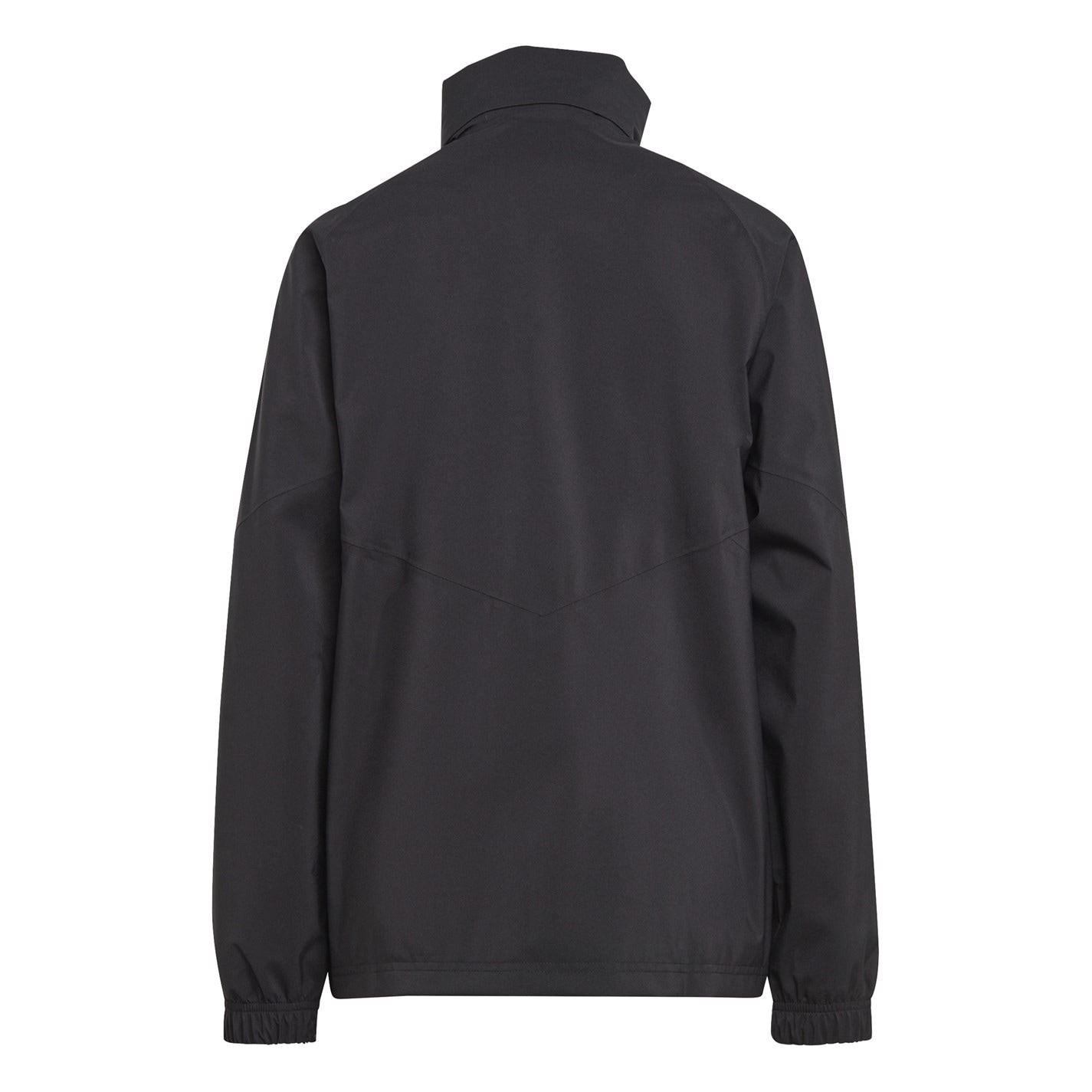 adidas Three Stripes Full Zipper Rain Jacket with Zipped Pocket