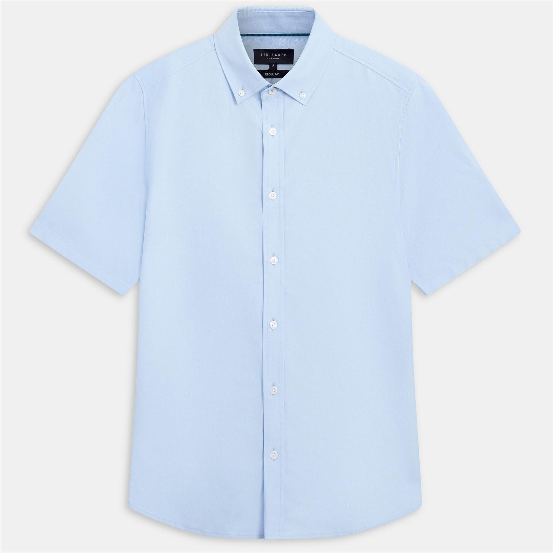 Ted Baker Baker Ss Reg Fit Oxford Shirt