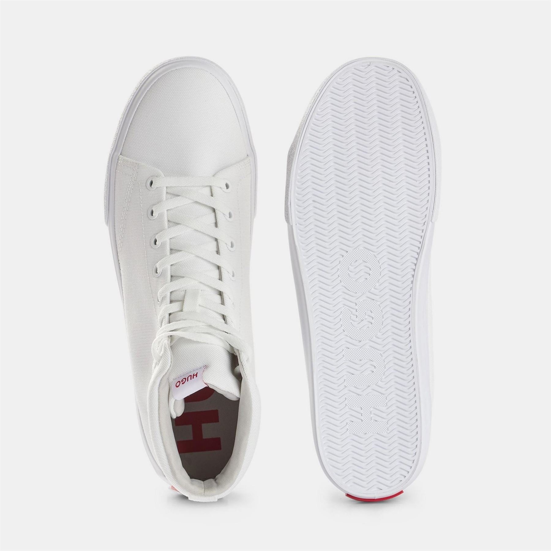 Hugo Dyerh High Top Canvas Sneakers