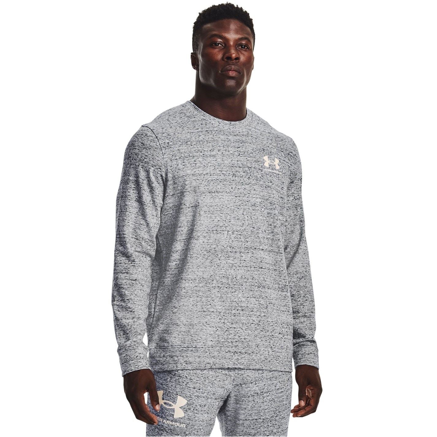 Under Armour Mens Armour Rival Terry Crew Sweater